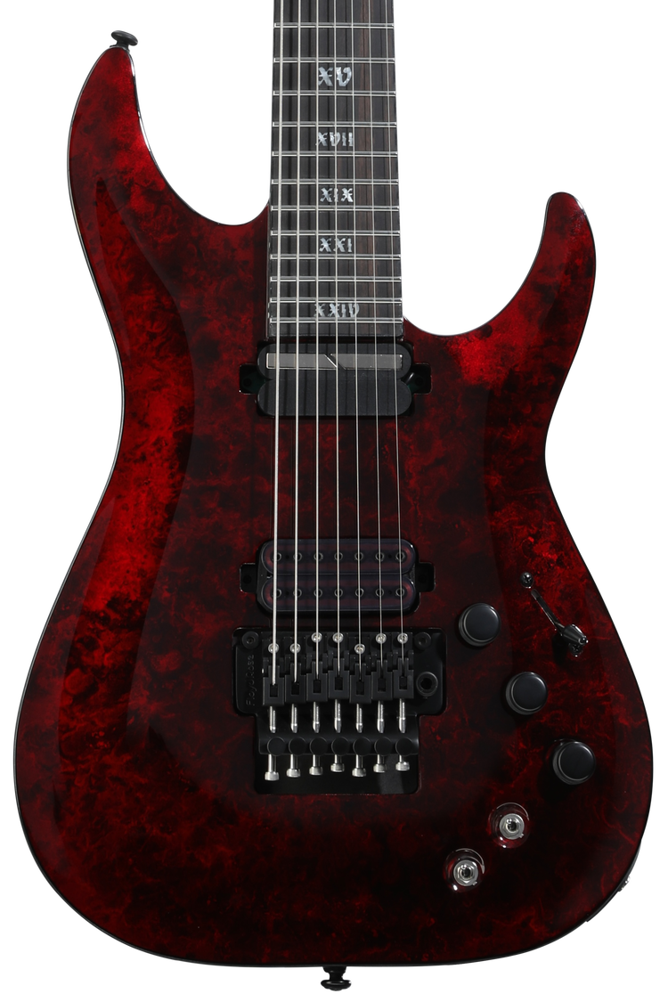 Schecter C-7 FR-S Apocalypse Electric Guitar - Red Reign | Sweetwater