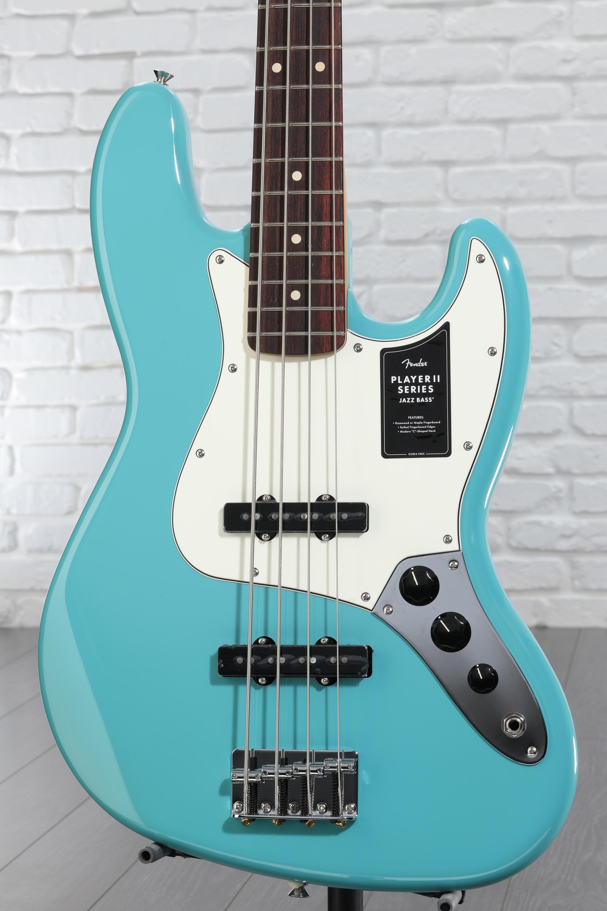 フェンダー　Player II Jazz Bass Fender Player II Jazz Bass - Aquatone Blue with Rosewood