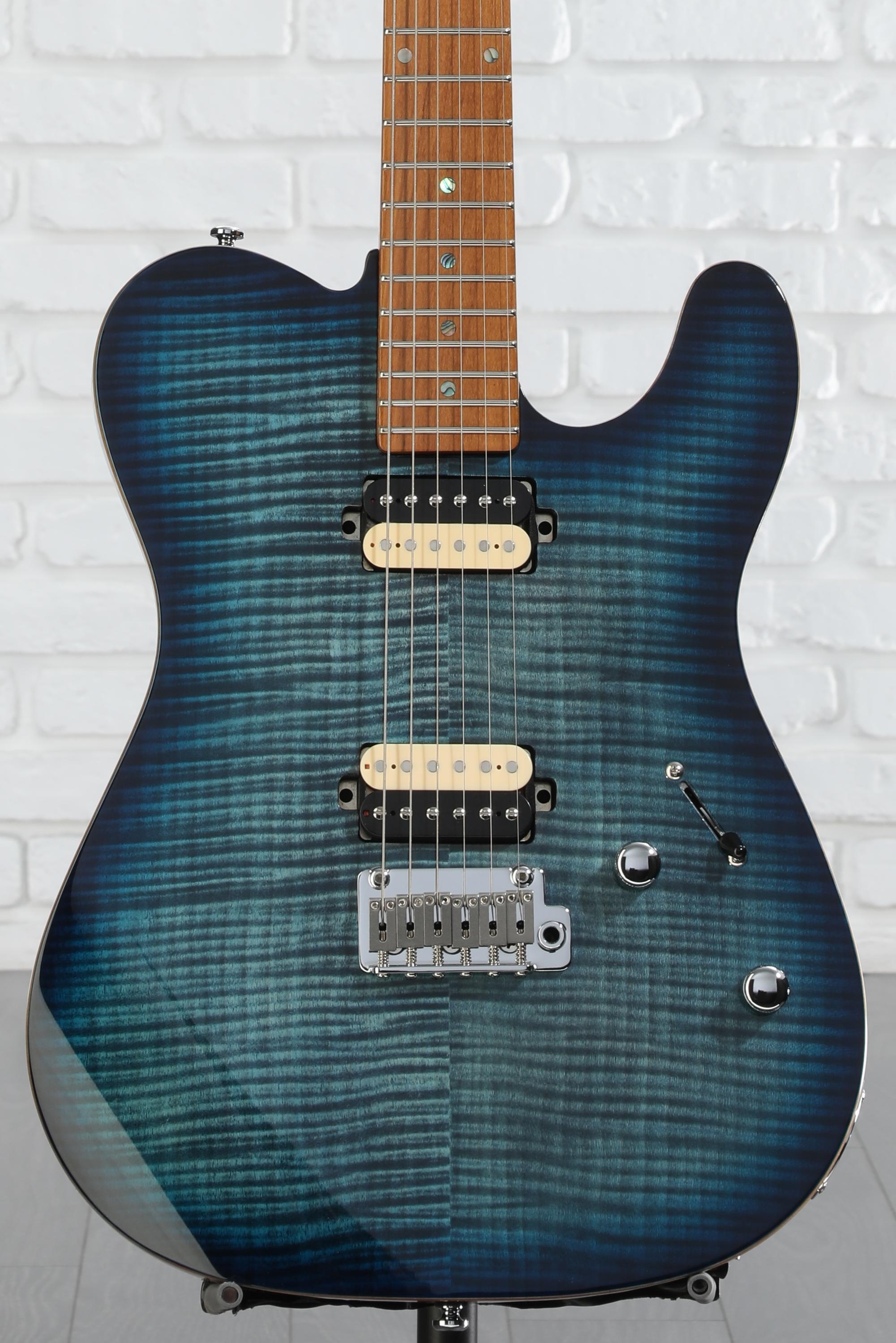 Sire Larry Carlton T7 FM Electric Guitar - Transparent Blue