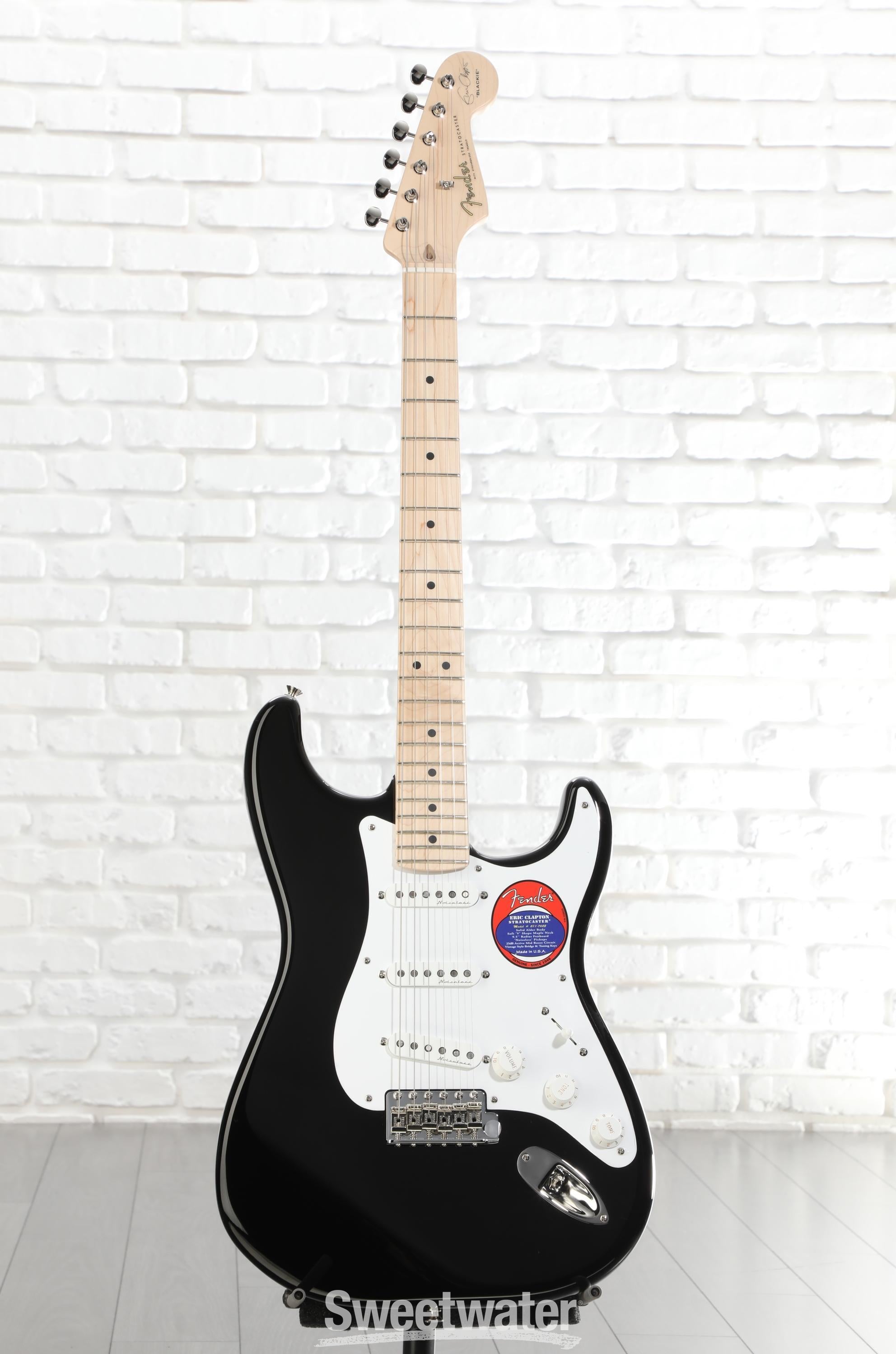 Fender Eric Clapton Stratocaster - Black with Maple Fingerboard