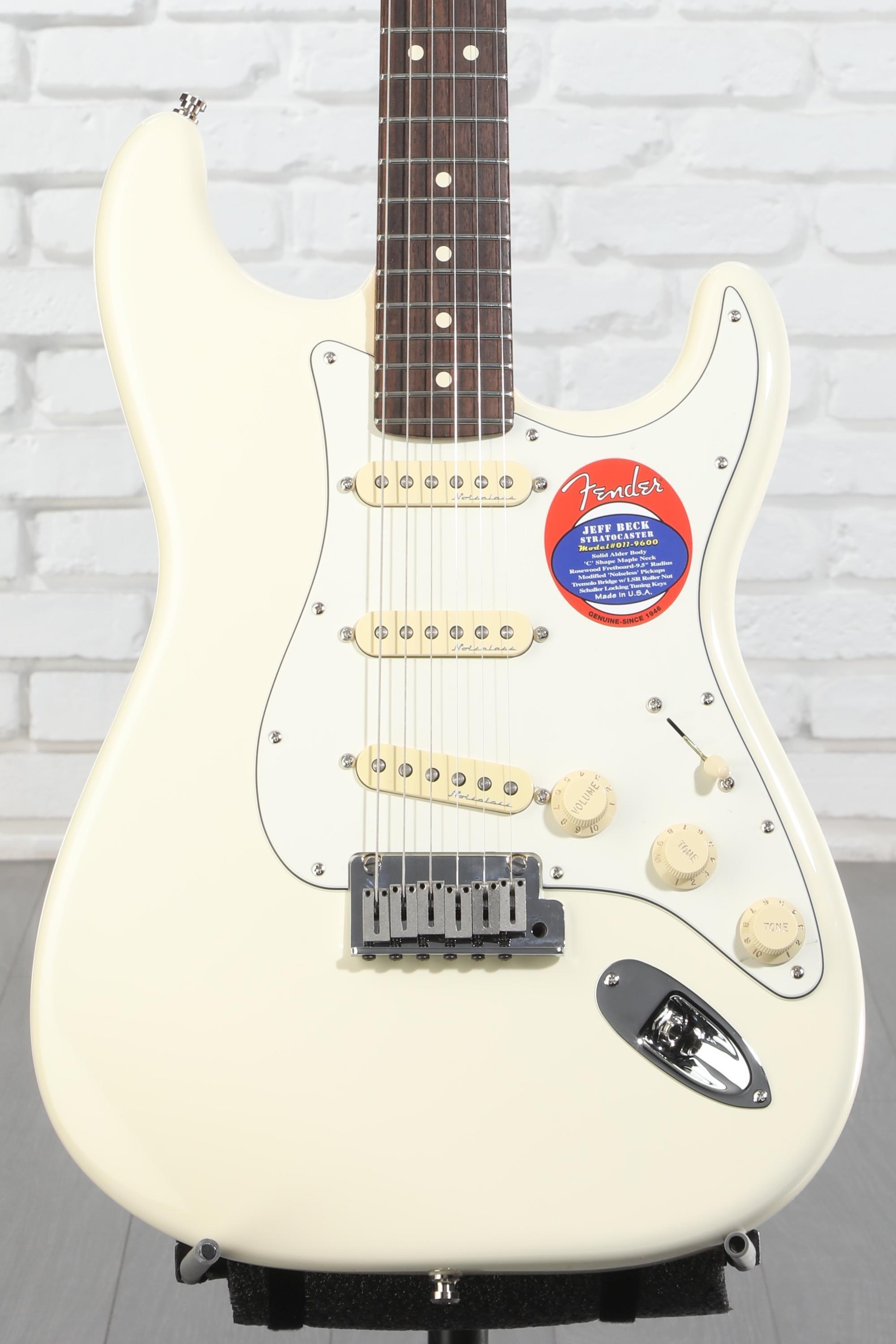 ギター Fender USA Jeff Beck Stratocaster Amazon.com: Fender Jeff Beck Stratocaster, Rosewood