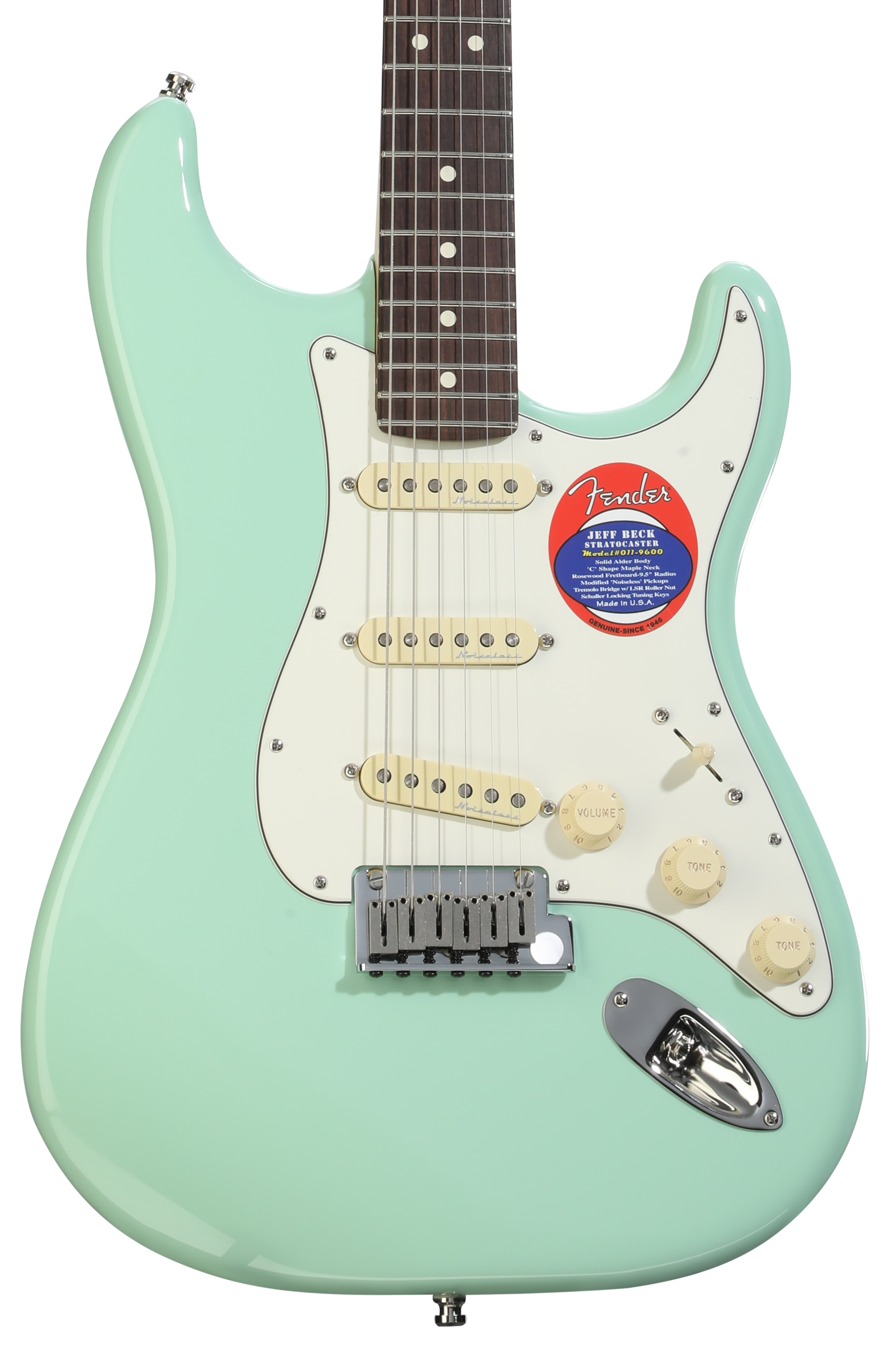 Fender Jeff Beck Stratocaster - Surf Green with Rosewood