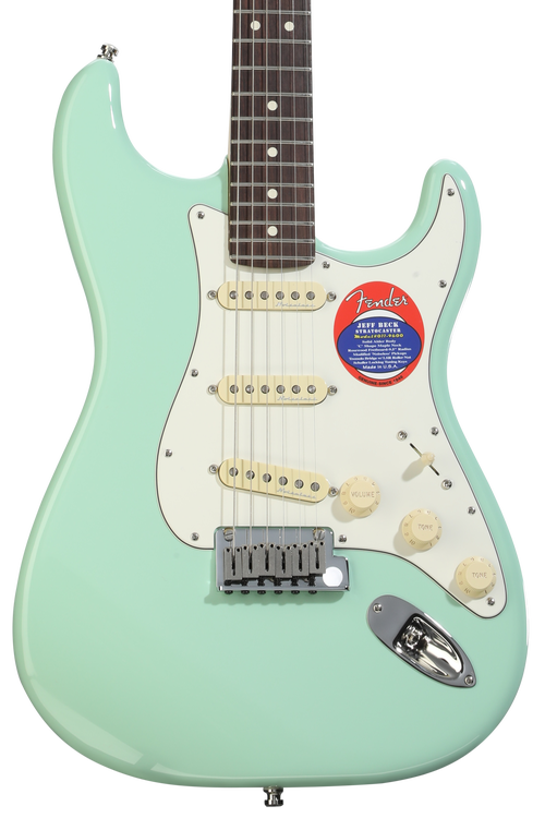Fender Jeff Beck Stratocaster - Surf Green with Rosewood