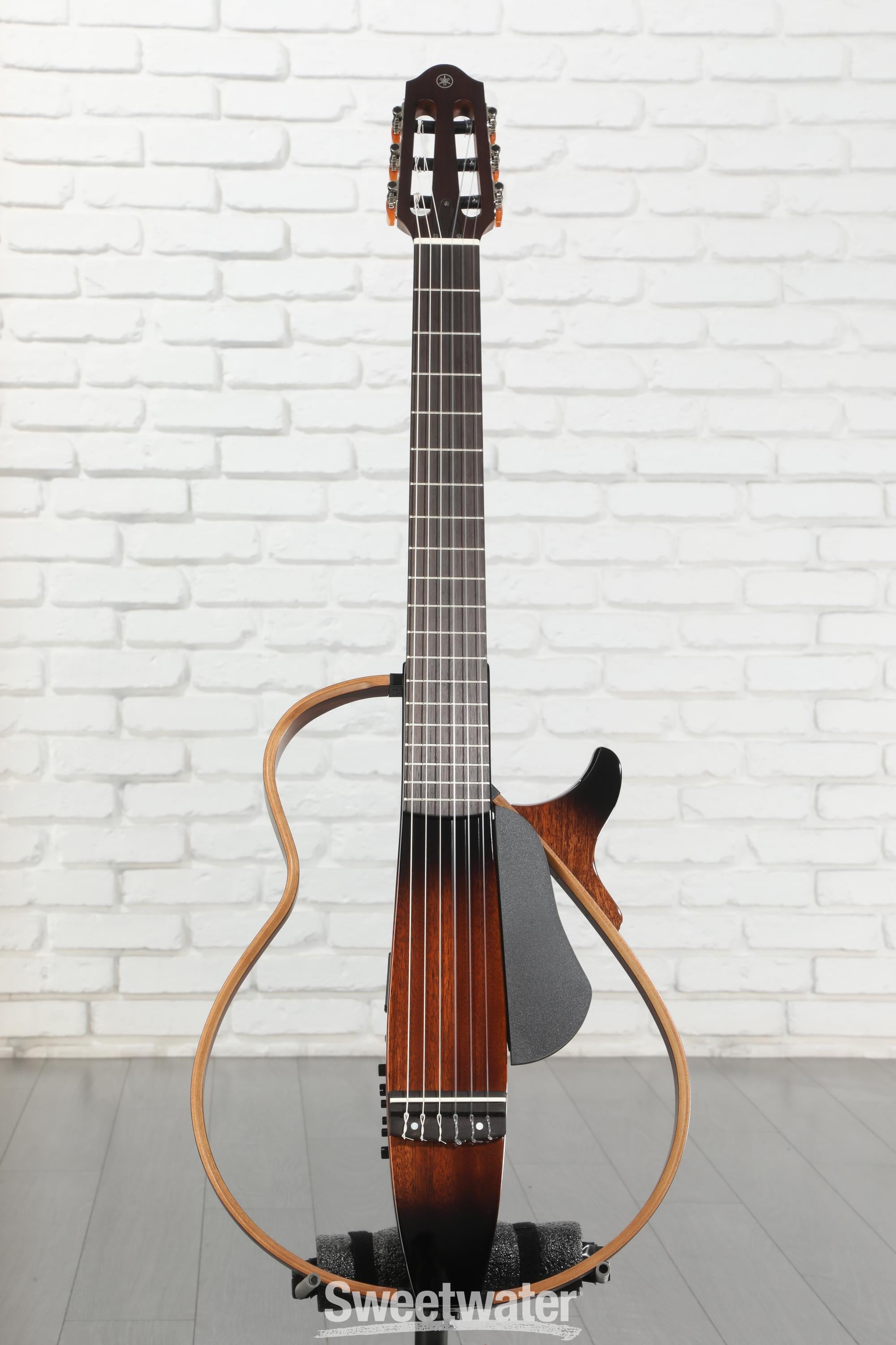Yamaha SLG200N Silent Nylon-String Guitar - Tobacco Sunburst