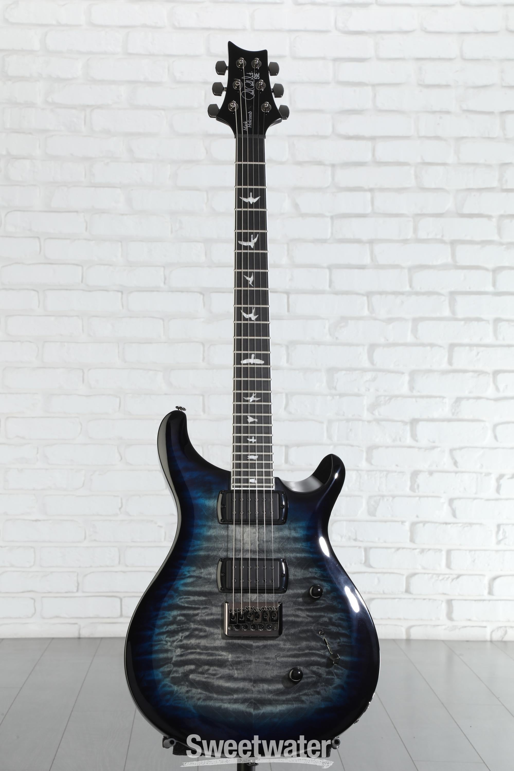 PRS SE Mark Holcomb Signature Electric Guitar - Holcomb Blue Burst