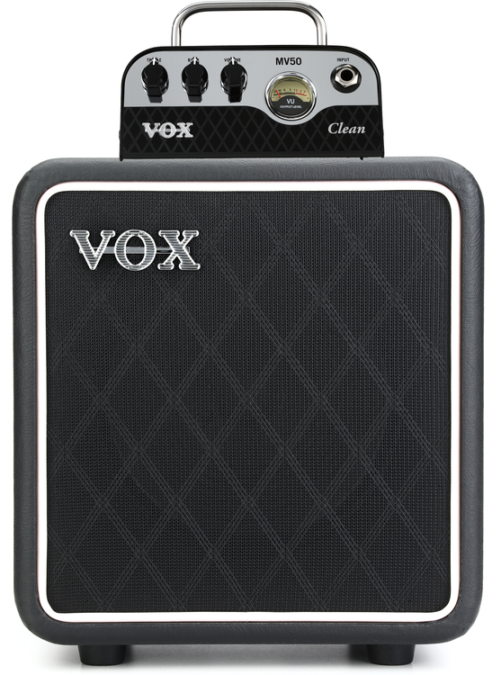 Vox MV50 Clean Hybrid Tube Head with 1x8 Cabinet | Sweetwater