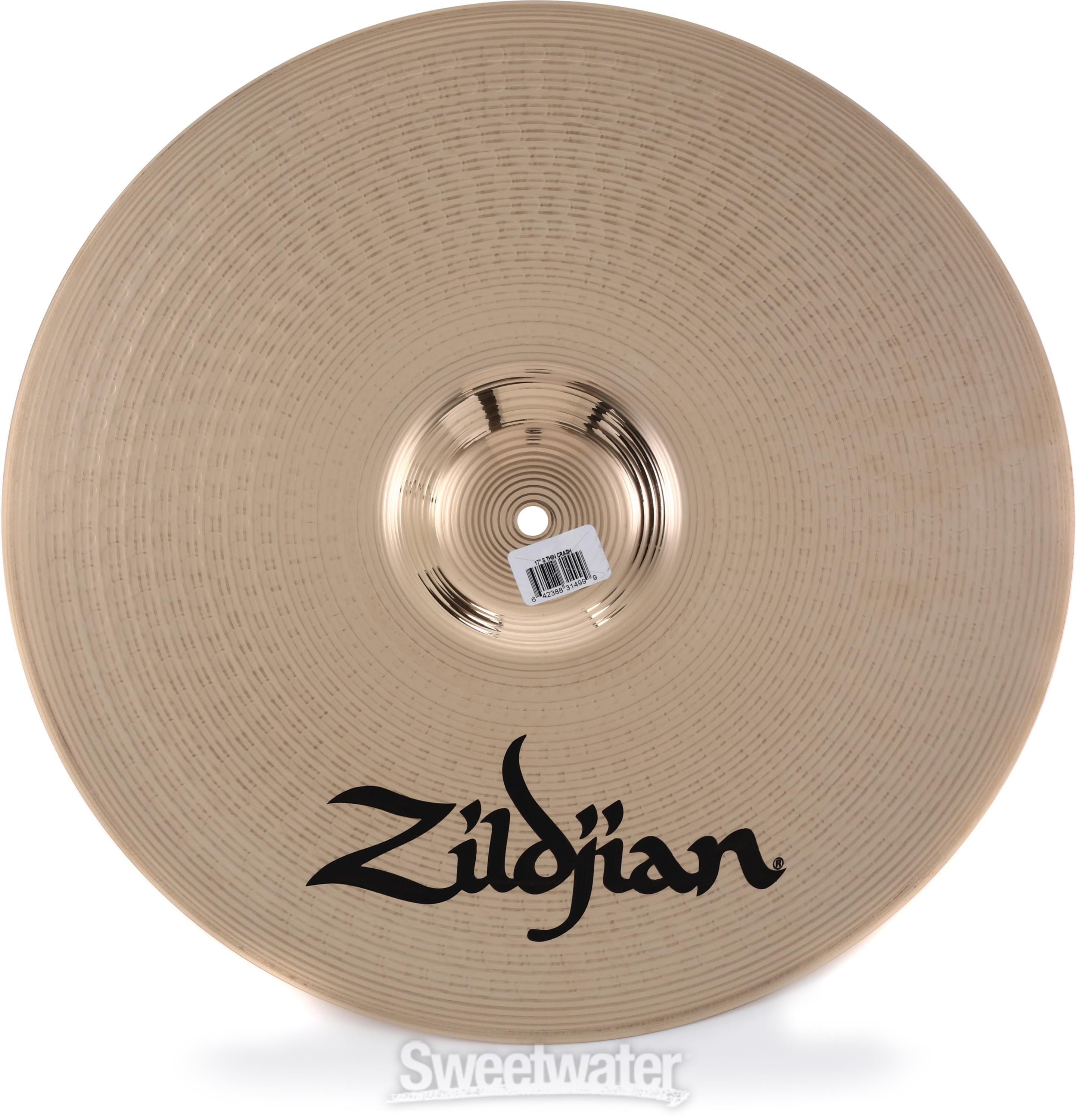 Zildjian 17 inch S Series Thin Crash Cymbal | Sweetwater