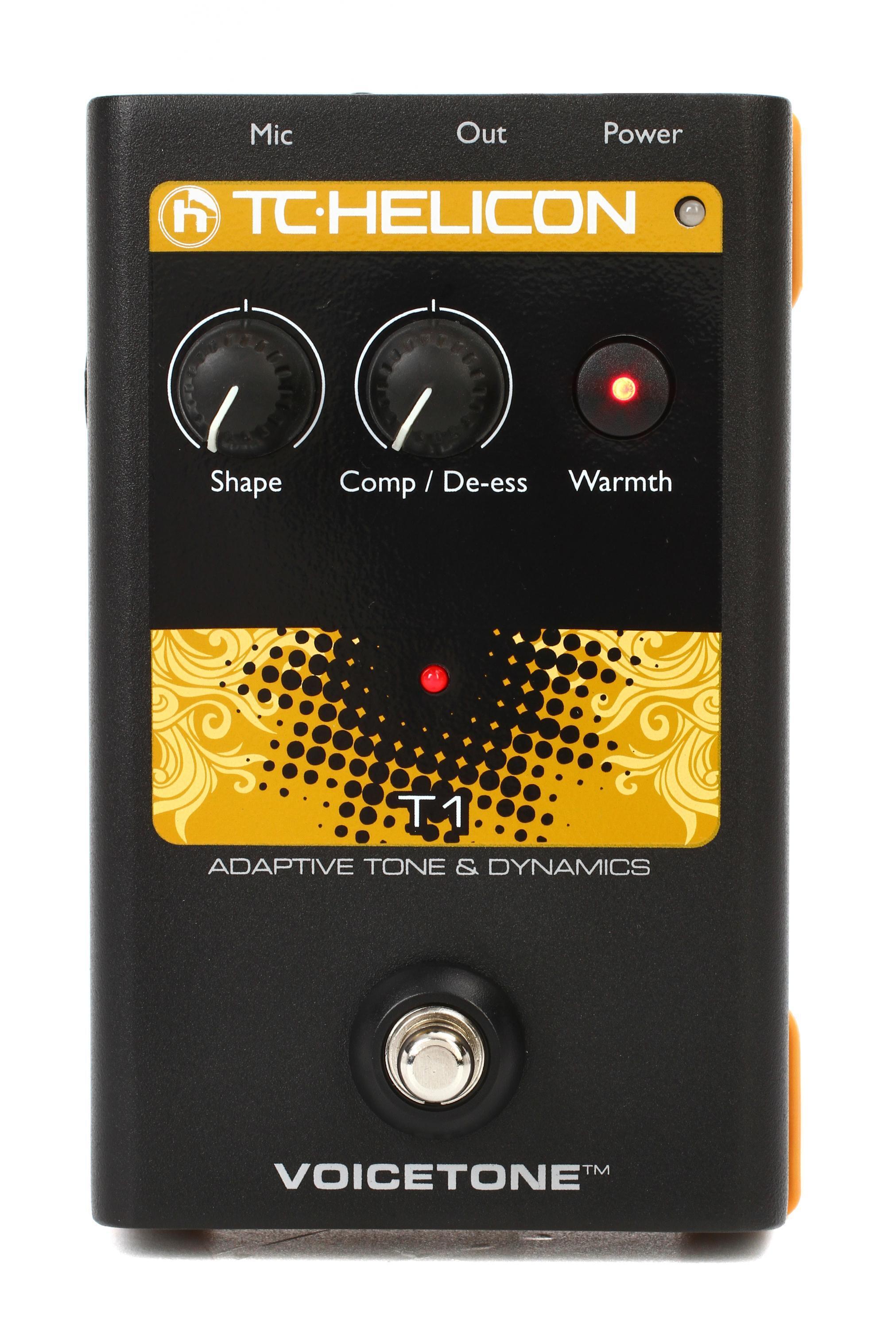 TC-Helicon VoiceTone R1 Vocal Reverb Pedal | Sweetwater
