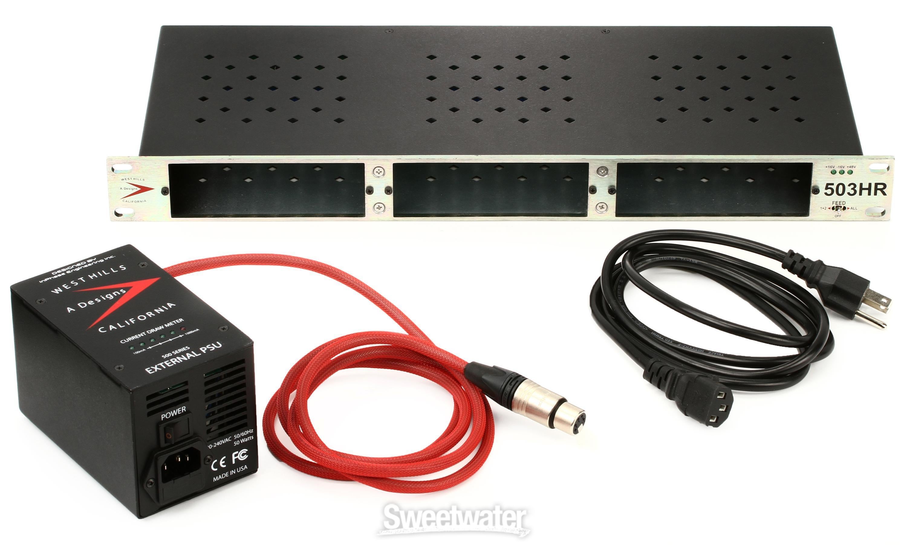 【hatakd】A Desigh / 500HR A Designs 503HR 500-Series 3-Slot Rack | Music & Arts