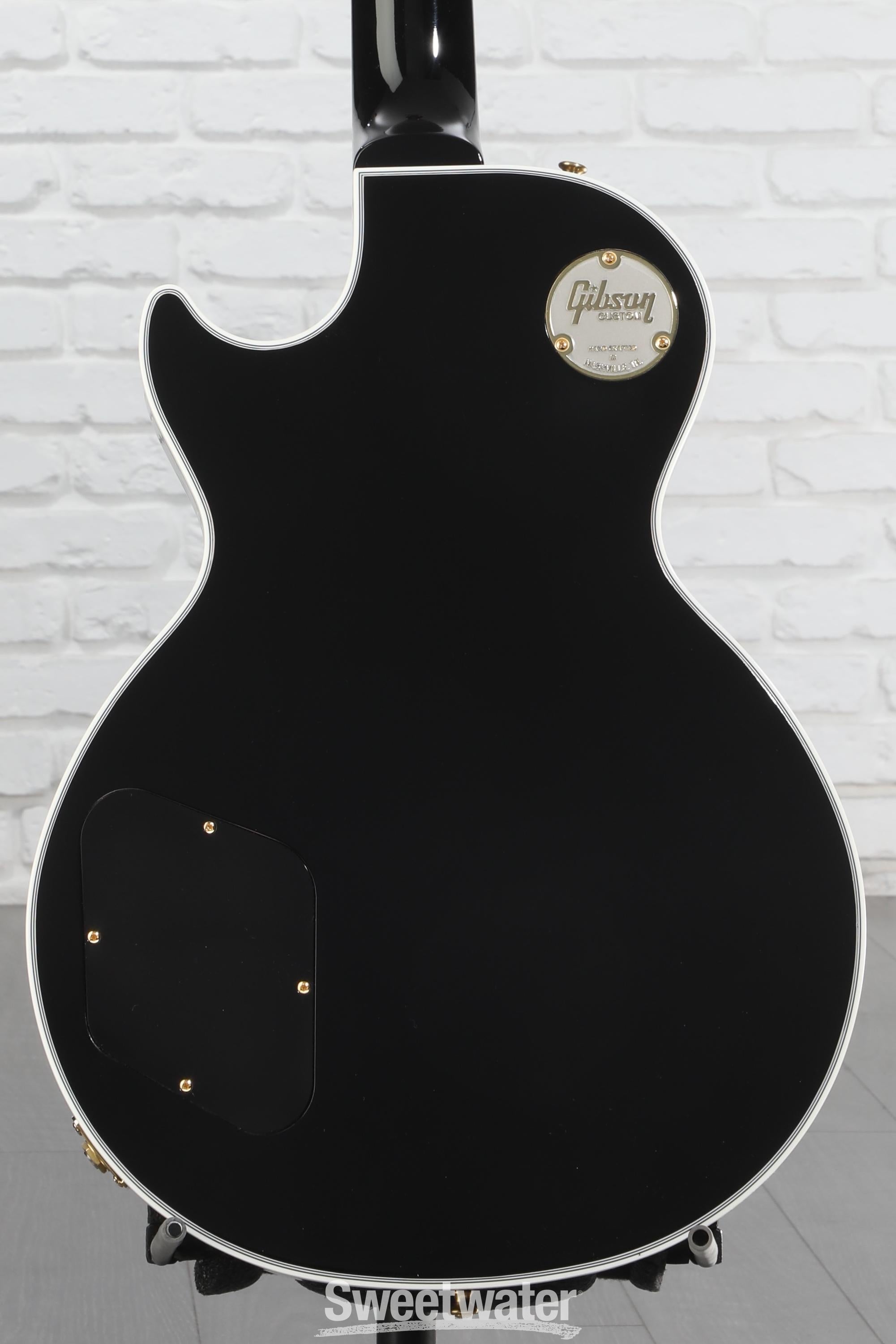 Gibson Custom Les Paul Custom - Ebony with Ebony Fingerboard
