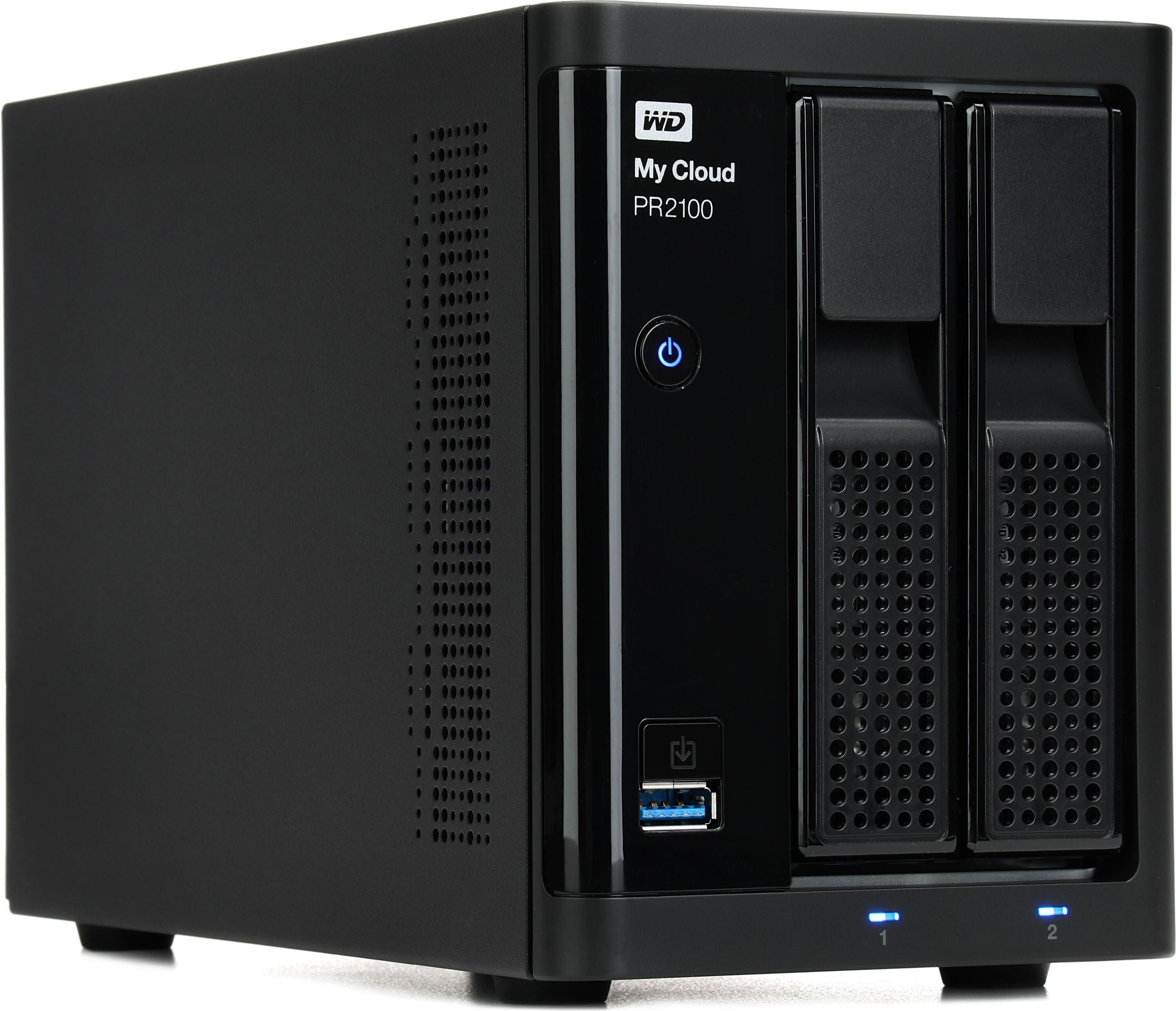 WD My Cloud PR2100 Pro Series NAS Server - 2-bay | Sweetwater