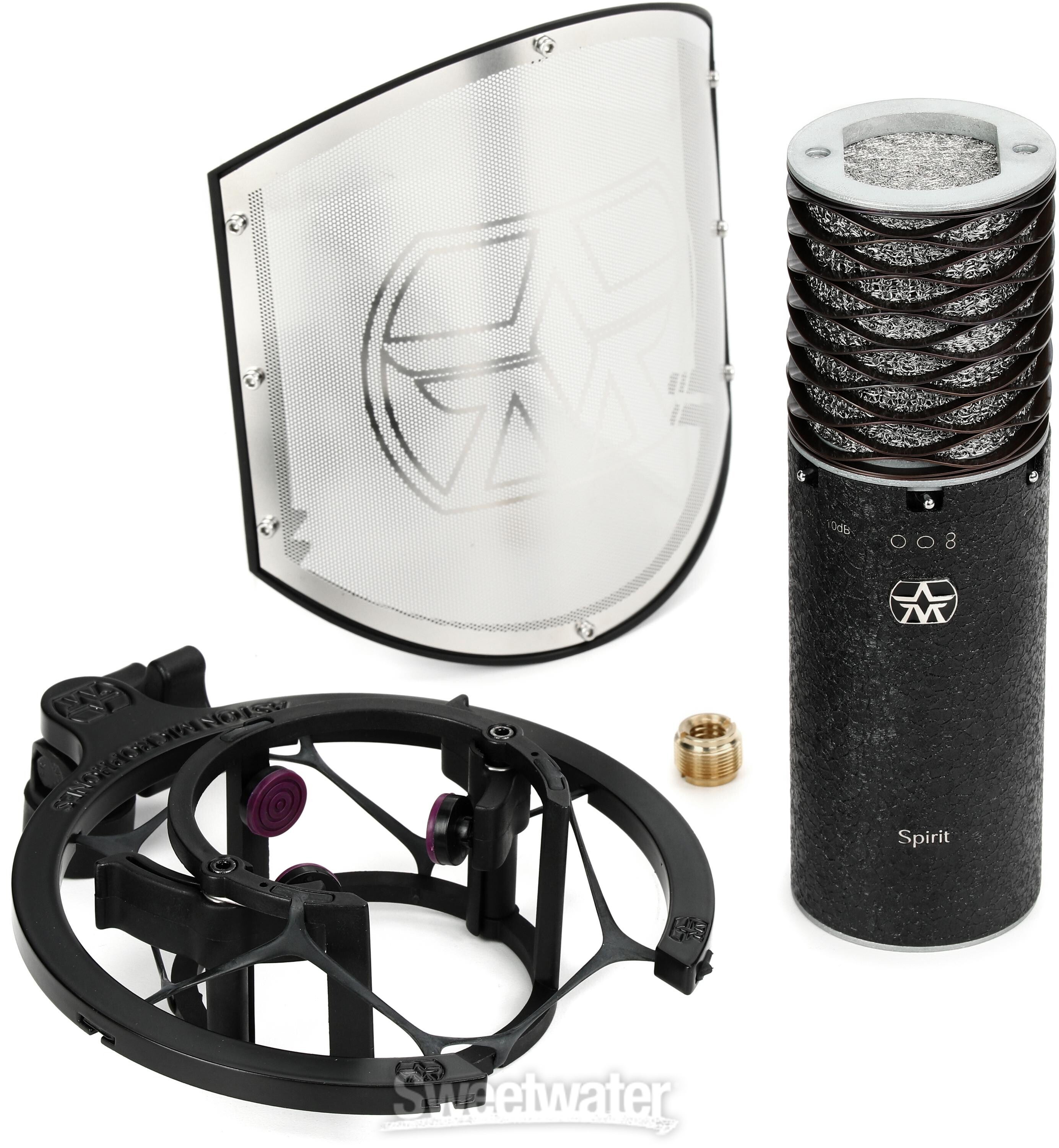 Aston Microphones Spirit Black Bundle | Sweetwater