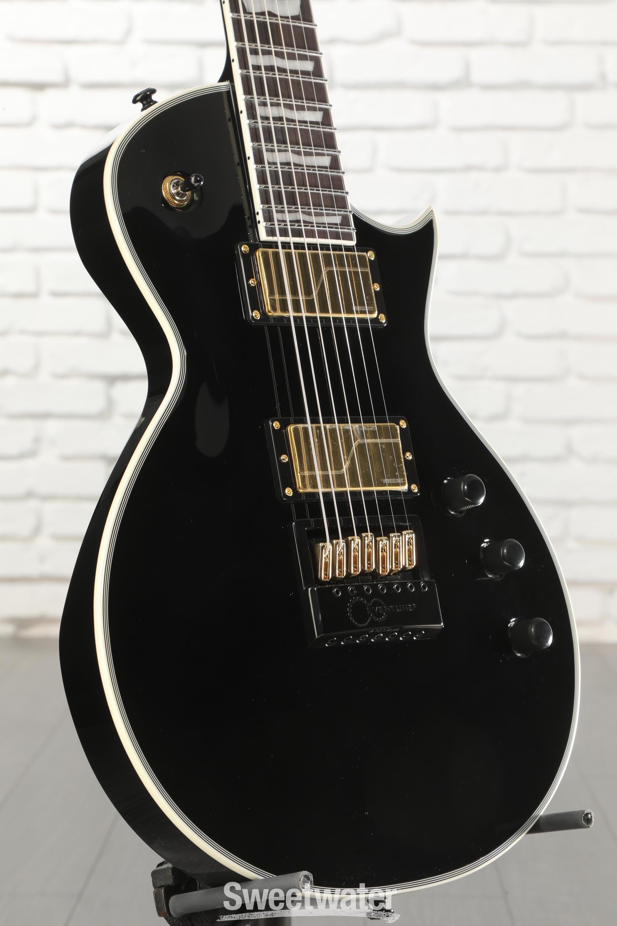 Photo of ESP LTD EC-1007 Baritone EverTune 7-string Electric Guitar - Black