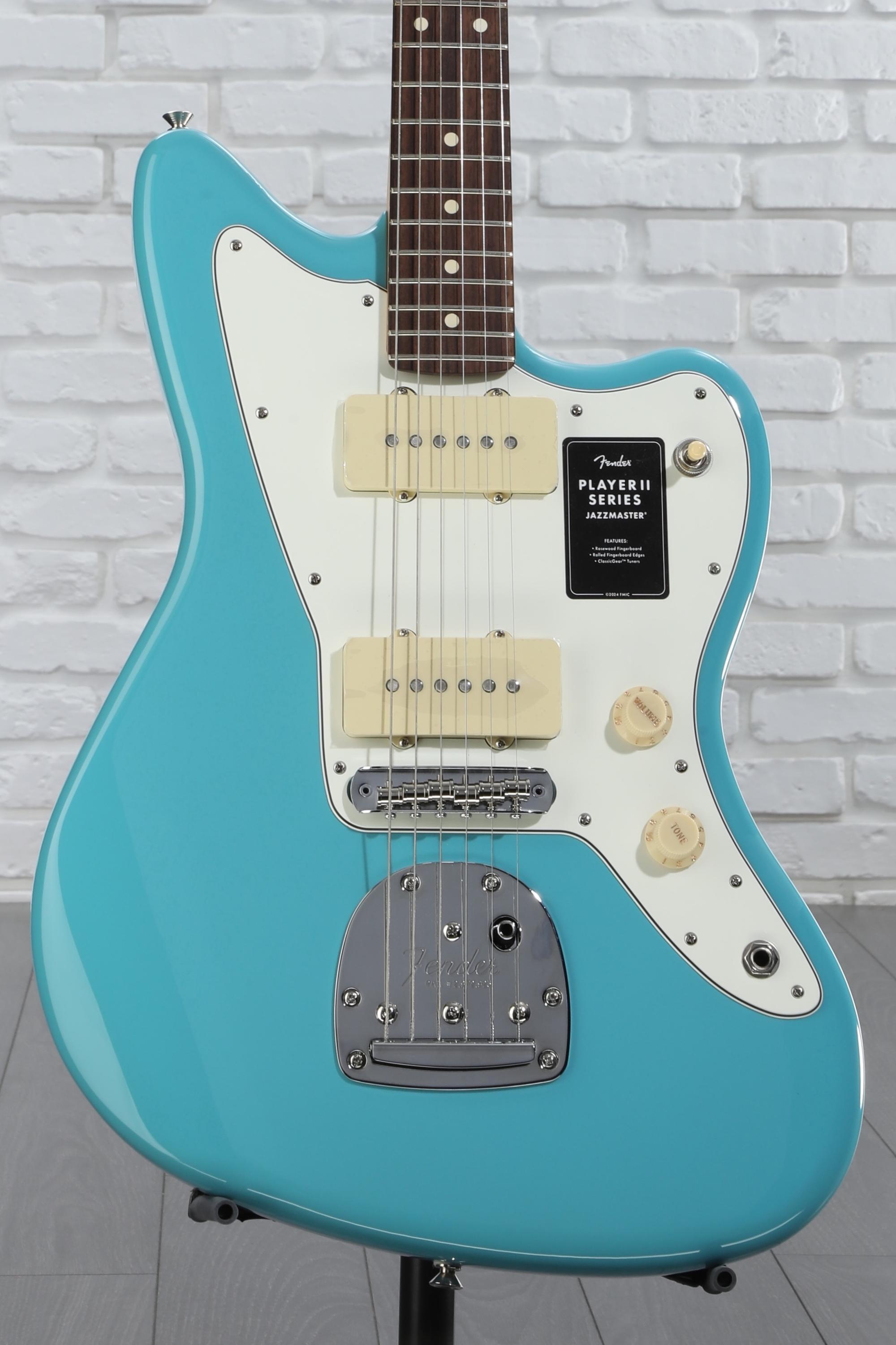 Fender Player II Jazzmaster Electric Guitar - Aquatone Blue