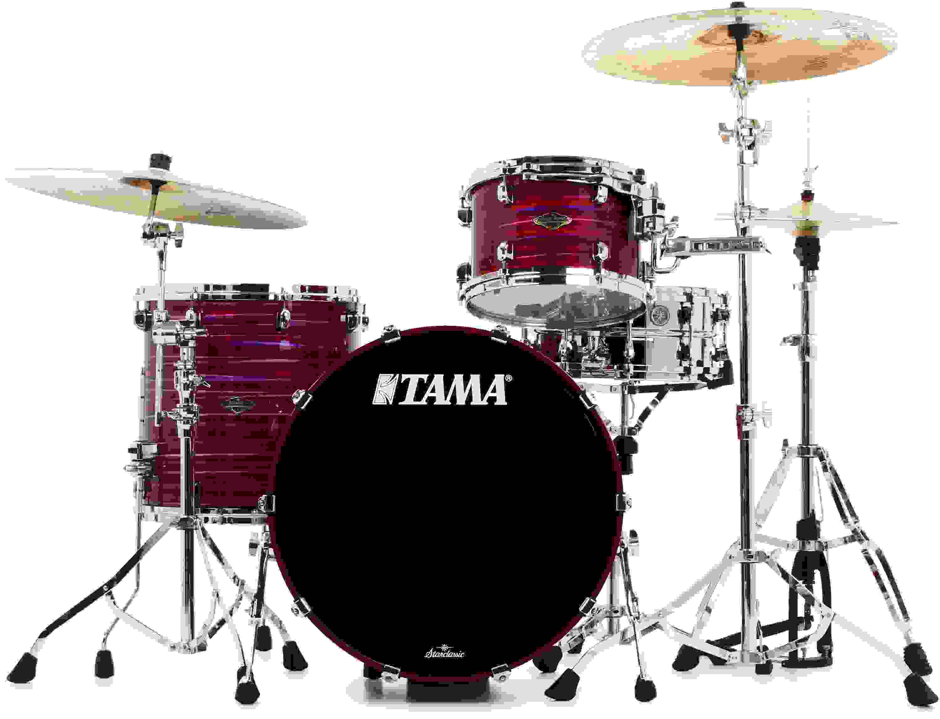 Tama Starclassic Walnut/Birch WBS32RZS 3-piece Shell Pack - Phantasm Oyster
