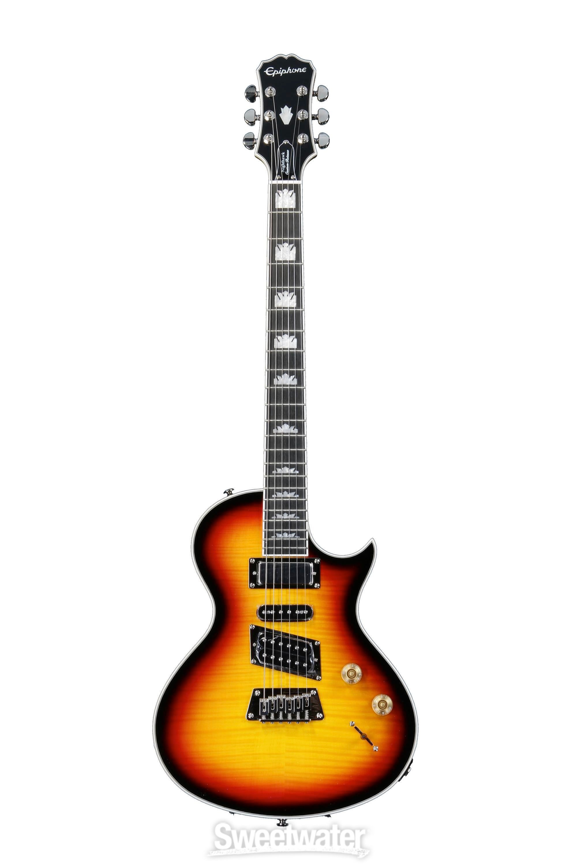 Epiphone Nighthawk Custom Reissue - Fireburst