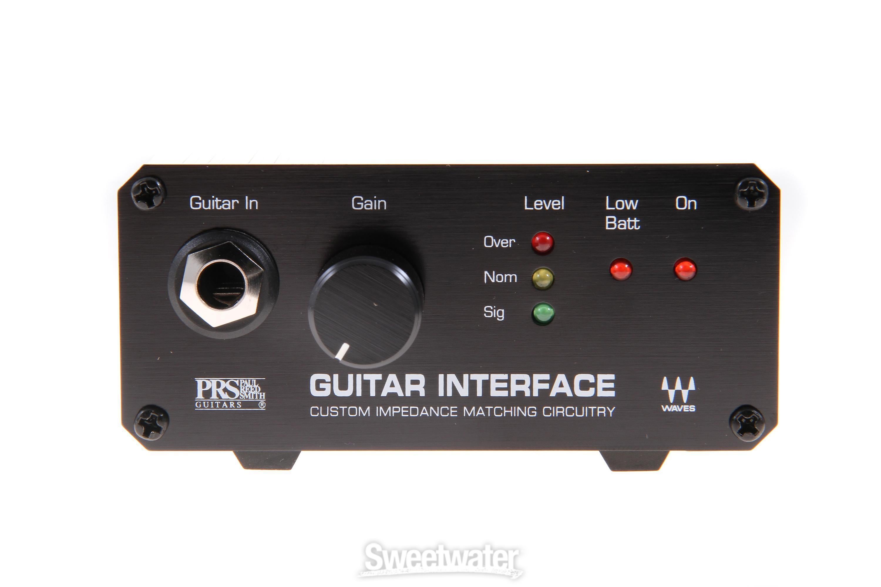 Waves / PRS GTR Studio Guitar Interface Reviews | Sweetwater