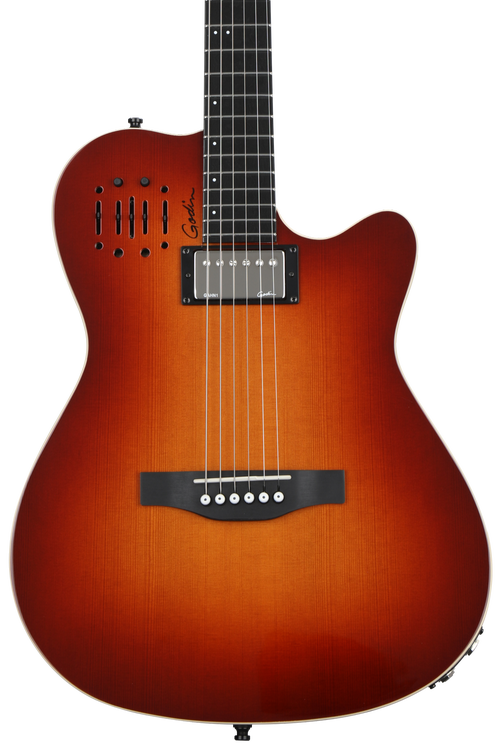 Godin A6 Ultra - Cognac Burst High-gloss | Sweetwater