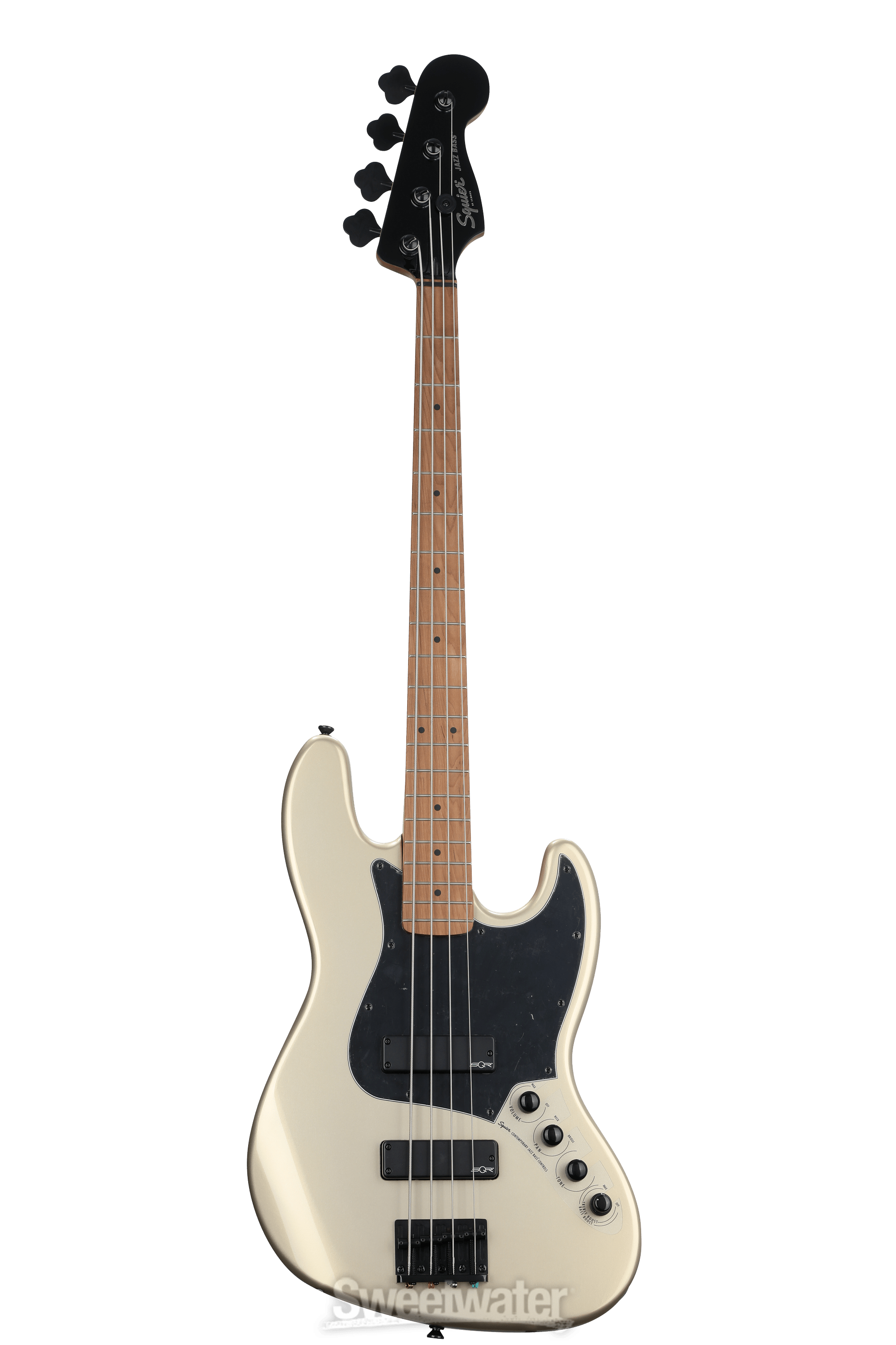 ベース Squier Contemporary Active Jazz Bass Squier Contemporary Active Jazz Bass HH - Shoreline Gold
