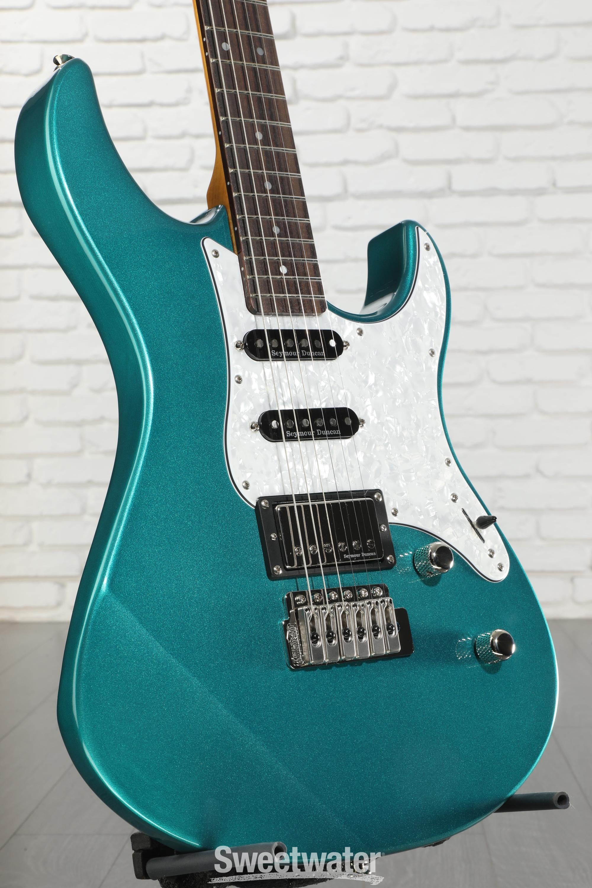 Yamaha PAC612VIIX Pacifica Electric Guitar - Teal Green Metallic