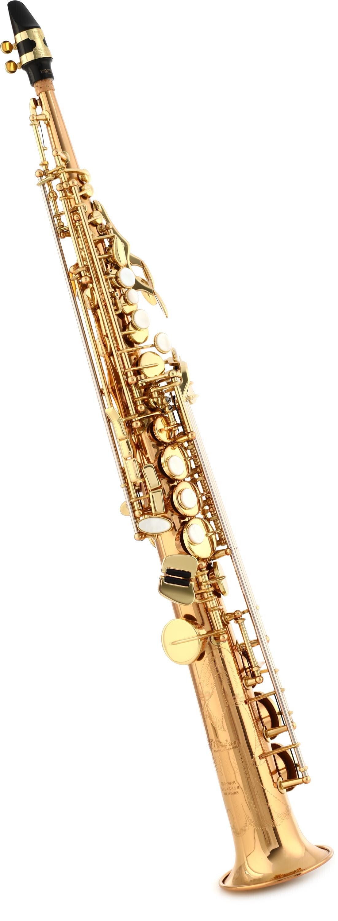 管楽器・吹奏楽器 DY Musical design in USA soprano sax DY Musical design in USA Soprano Saxophone USED with Case