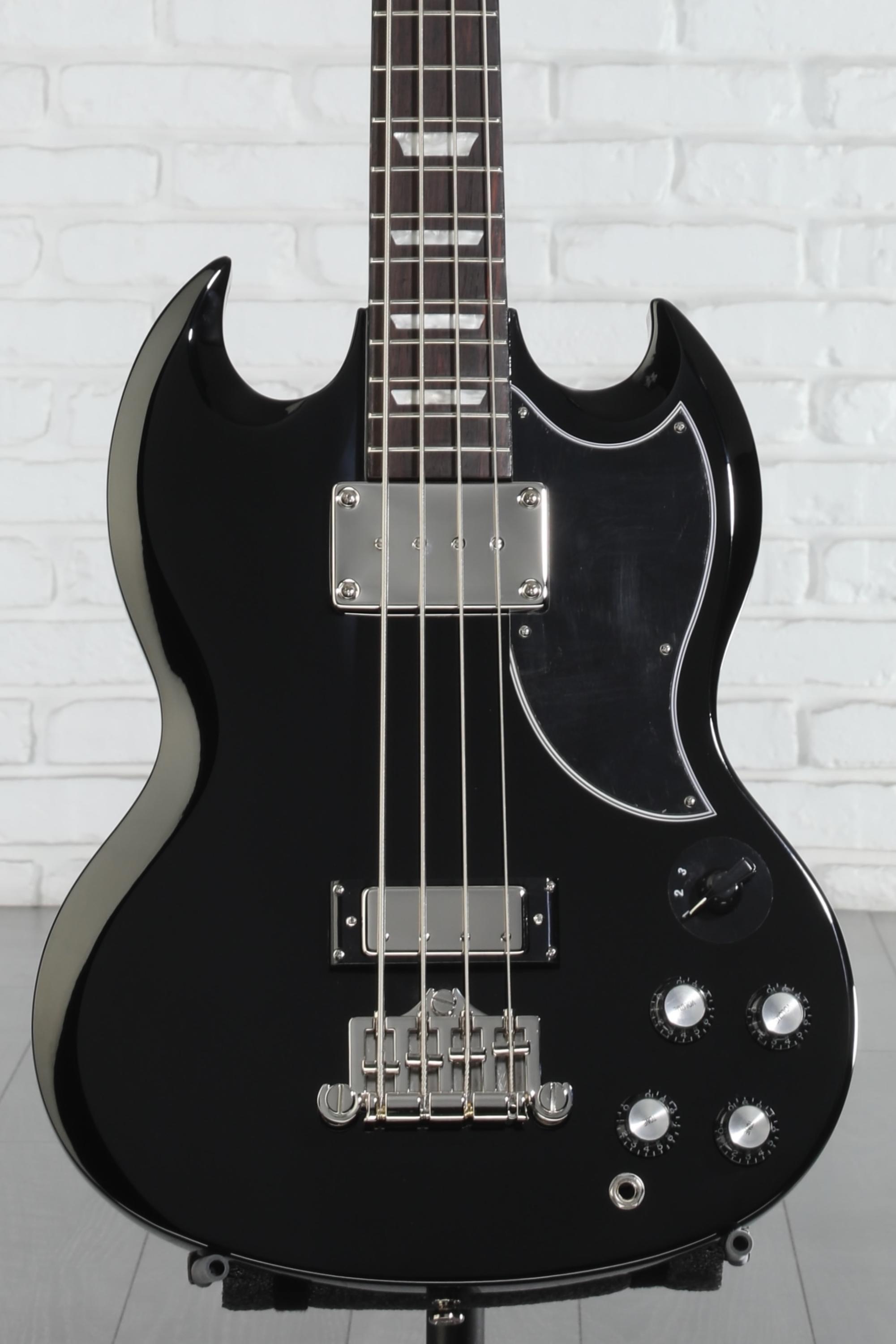 【10209】 EPIPHONE by Gibson SG BASS EB-3 Amazon.com: Epiphone EB3 Electric Bass Guitar, Ebony : Musical
