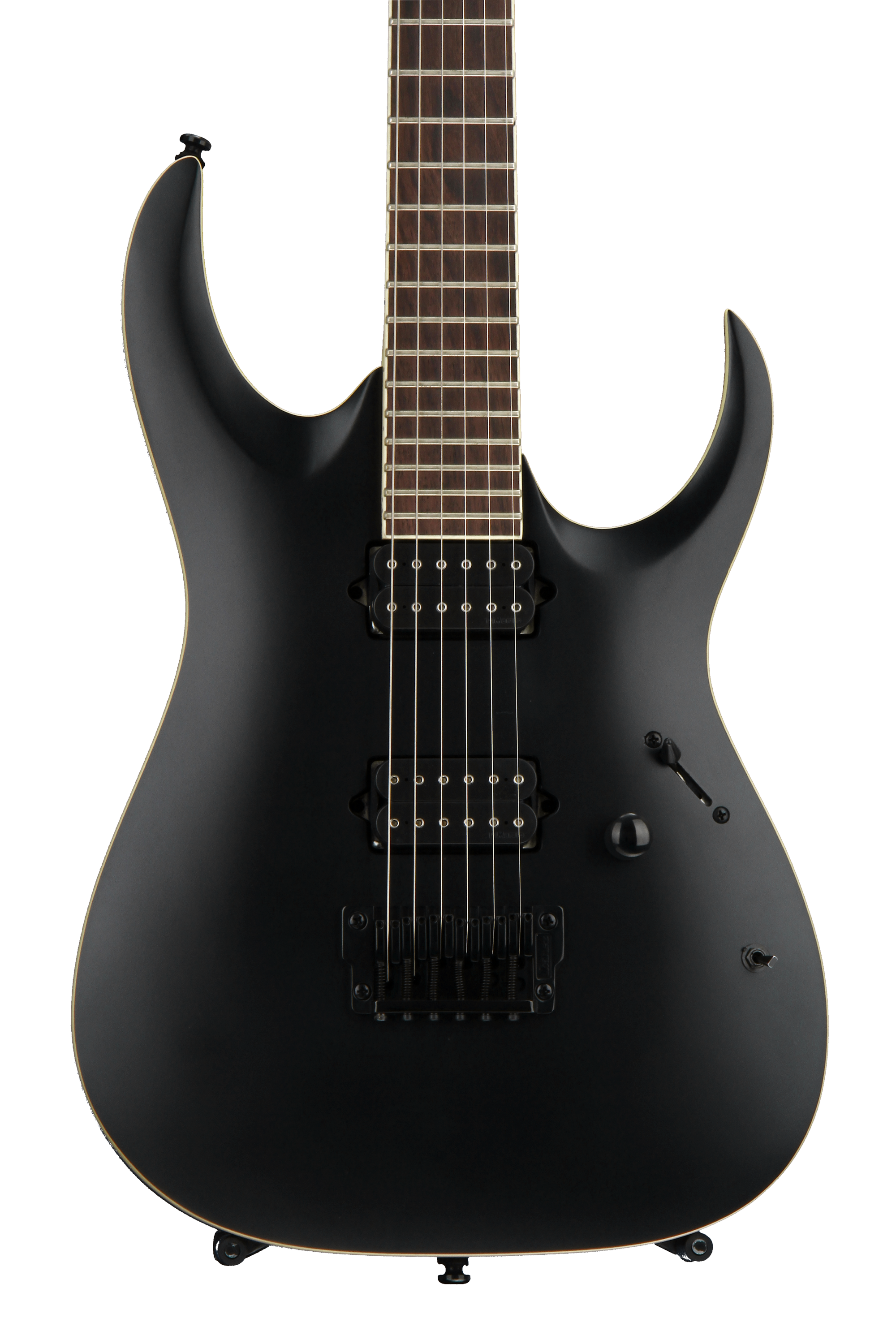 Ibanez RGA Iron Label RGAIR6 - Black Flat | Sweetwater