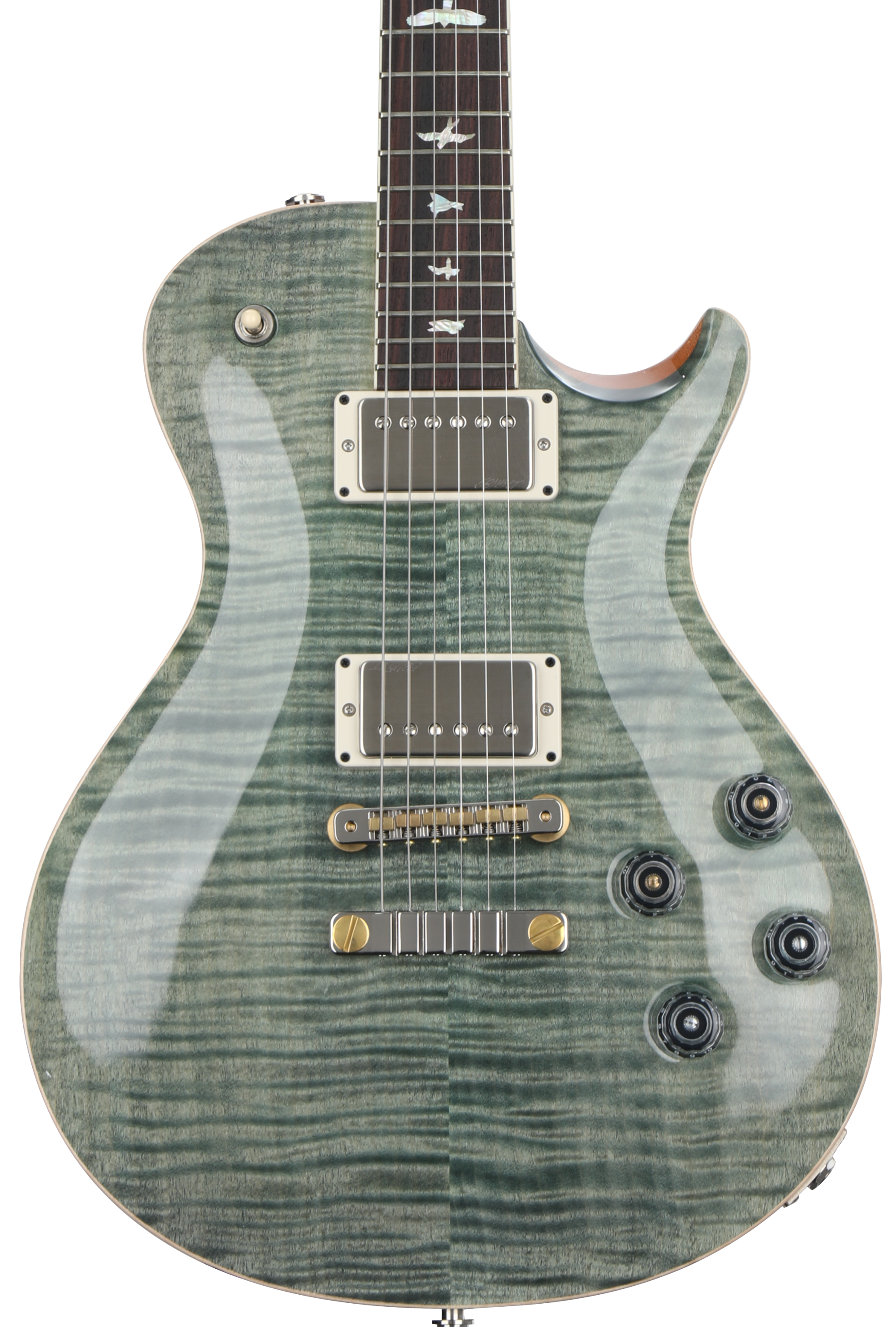 PRS McCarty Singlecut 594 Electric Guitar - Trampas Green | Sweetwater