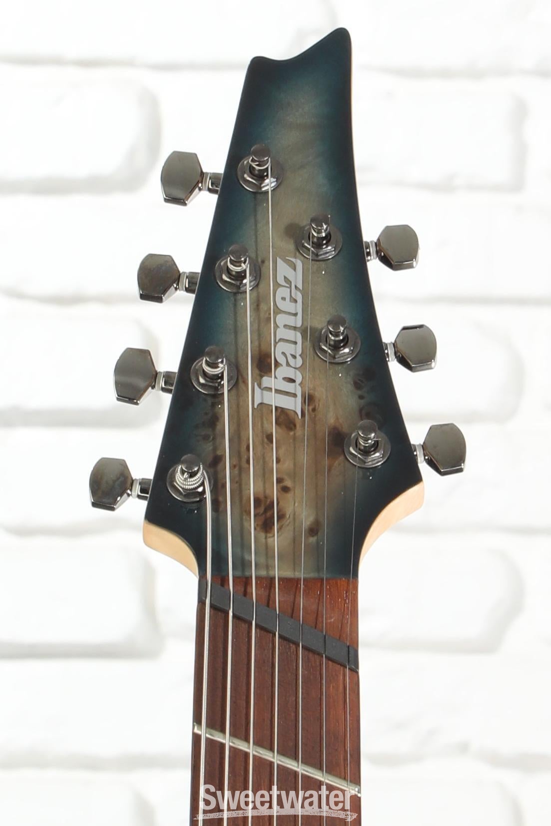 Ibanez RGMS7 7-string Electric Guitar - Cosmic Blue Starburst