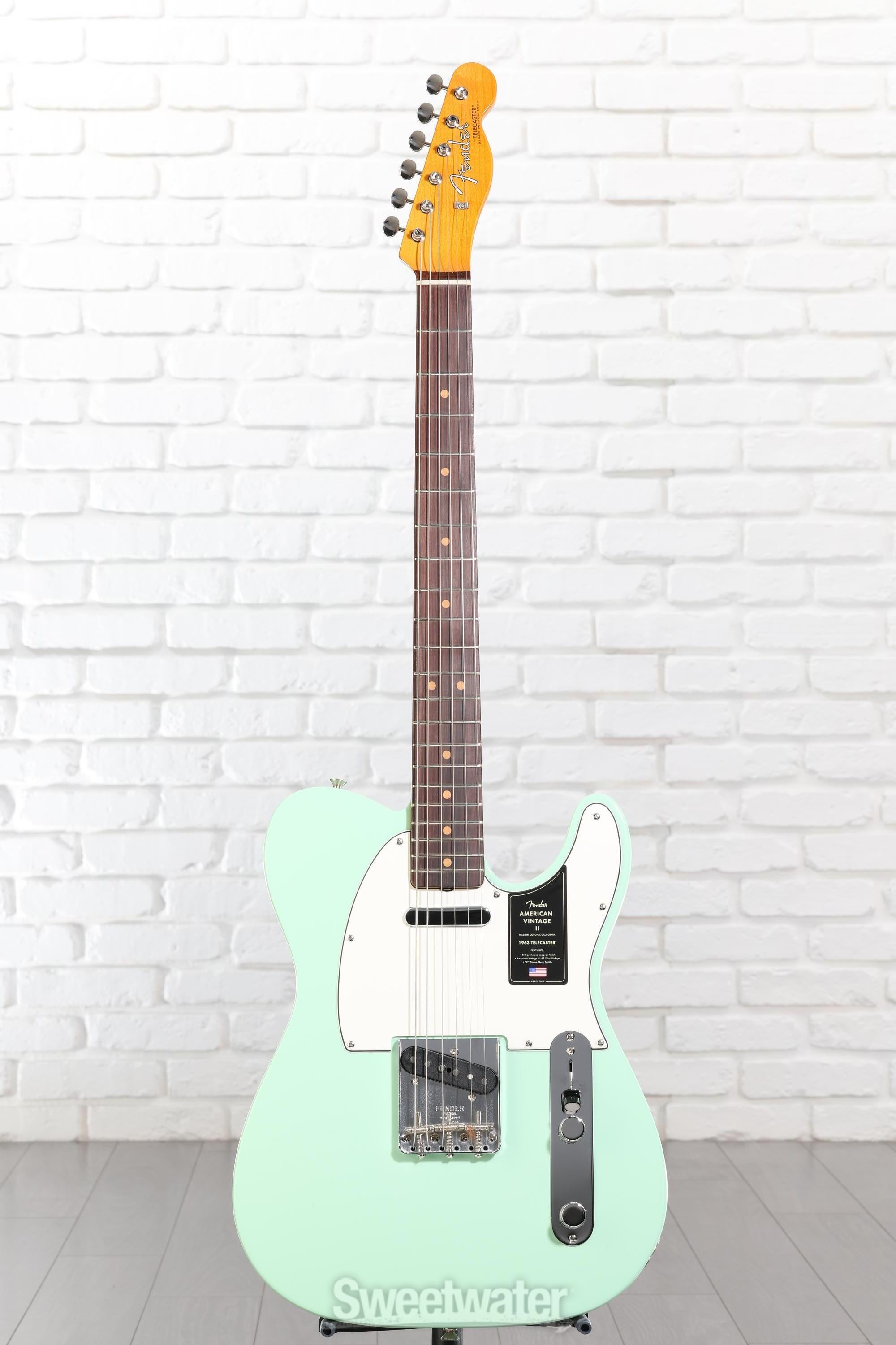 Fender American Vintage II 1963 Telecaster Electric Guitar - Surf