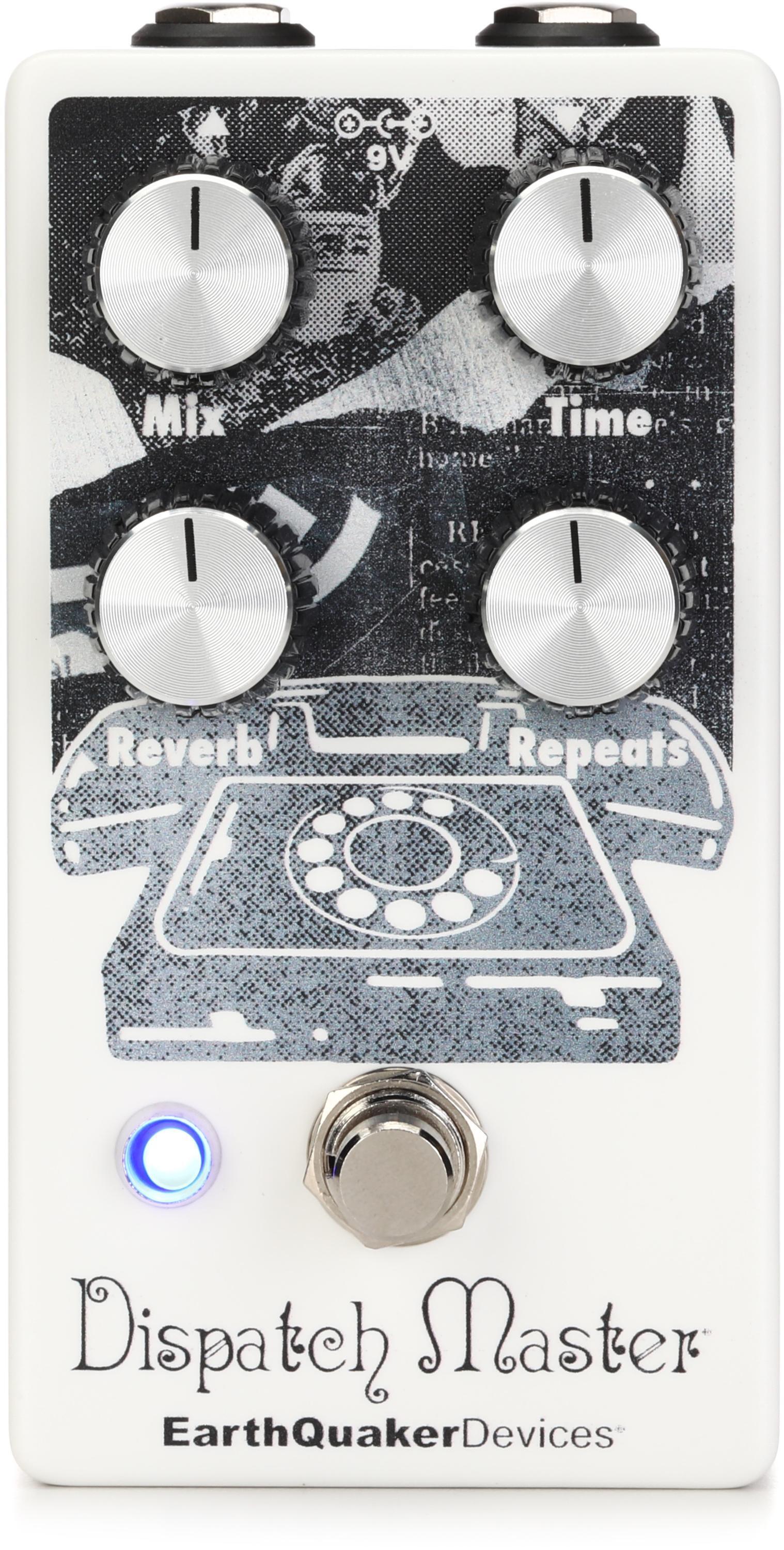 EarthQuaker Devices Dispatch Master V3 Delay and Reverb Pedal - Zine  Edition, Sweetwater Exclusive