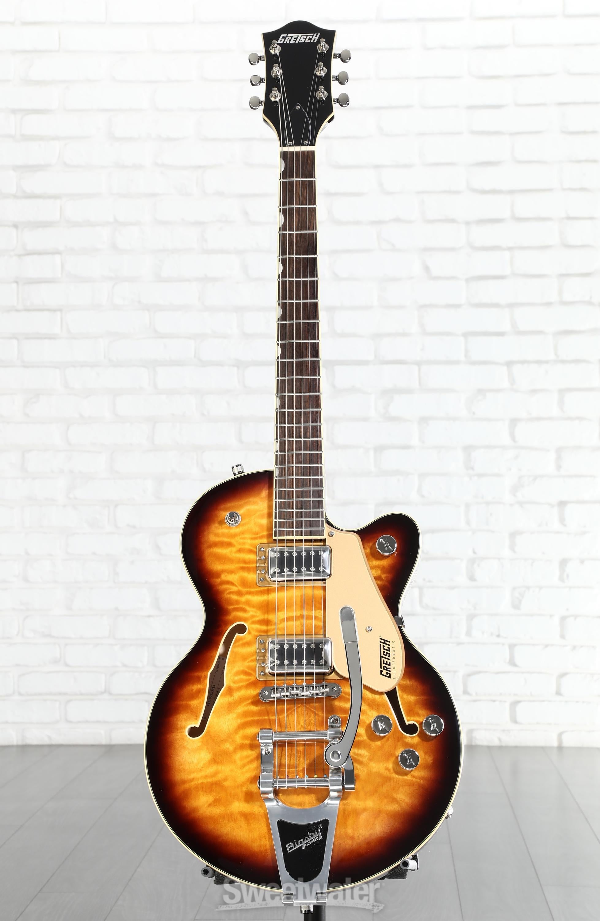 Gretsch G5655T-QM Electromatic Center Block Jr. Quilt Semi