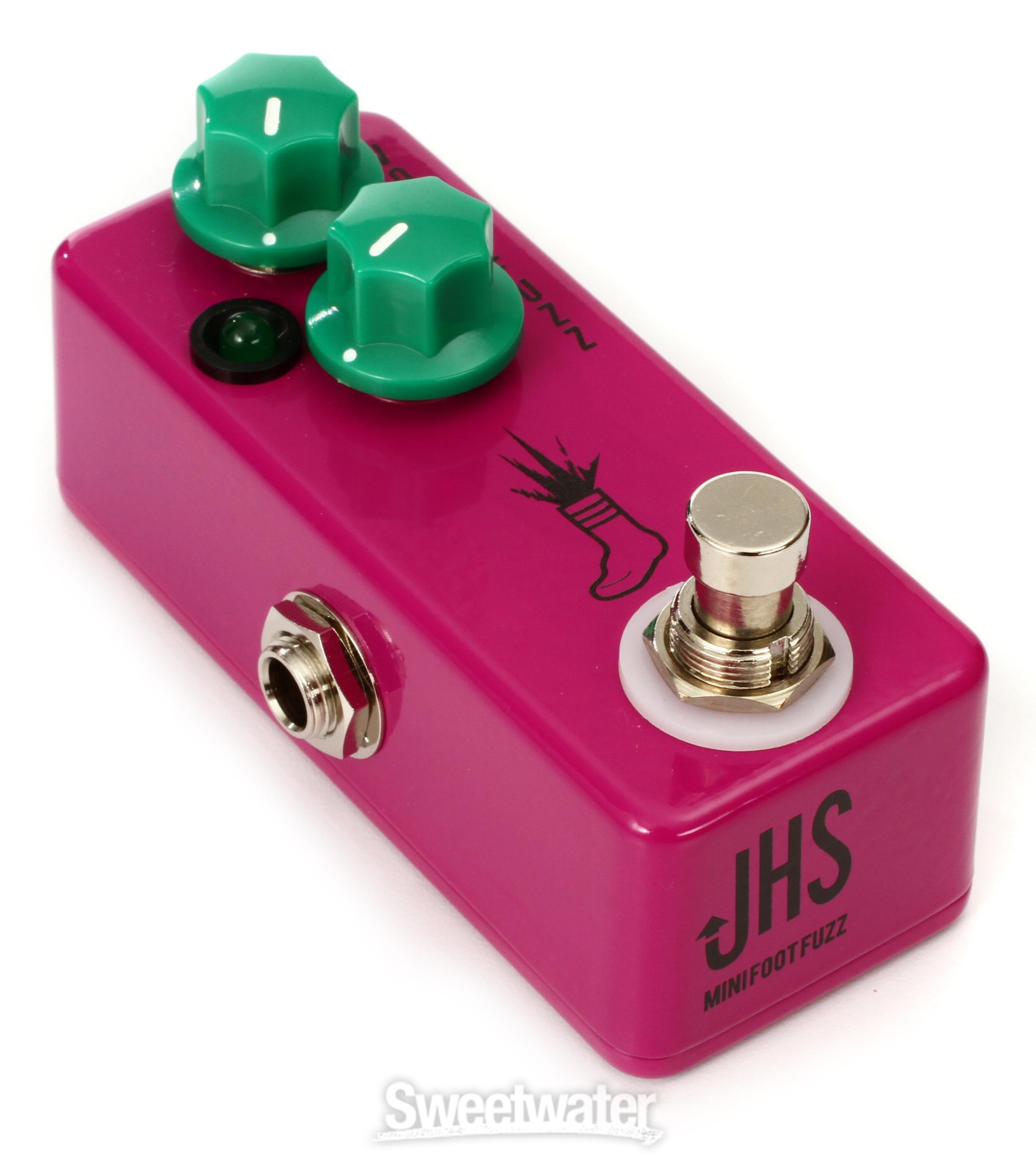 JHS Mini Foot Fuzz Silicon Fuzz Pedal | Sweetwater