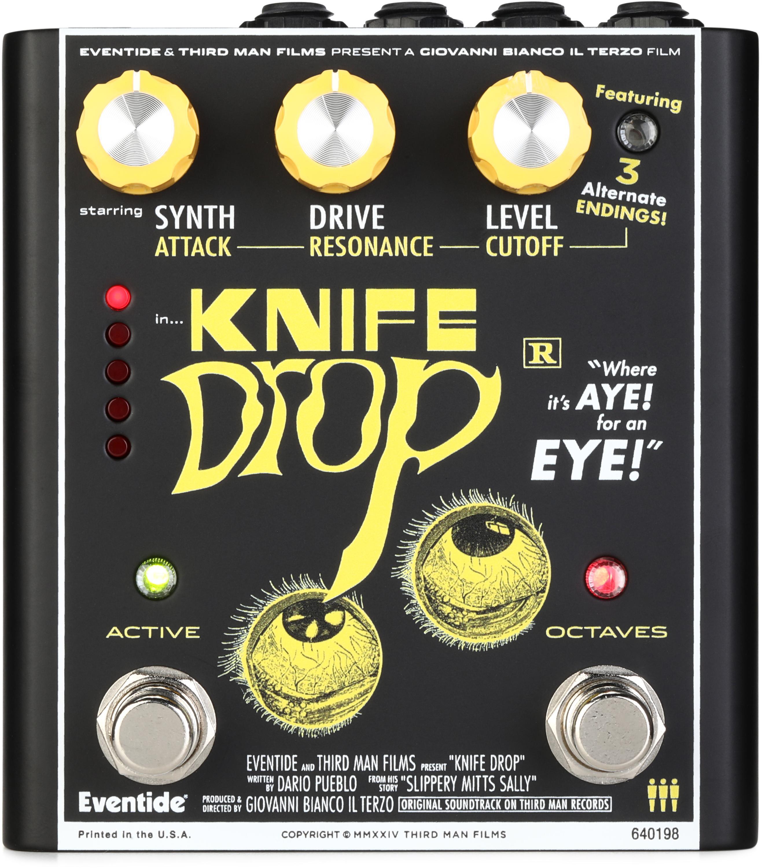 Knife Drop™ Fuzz Synth Pedal – Eventide