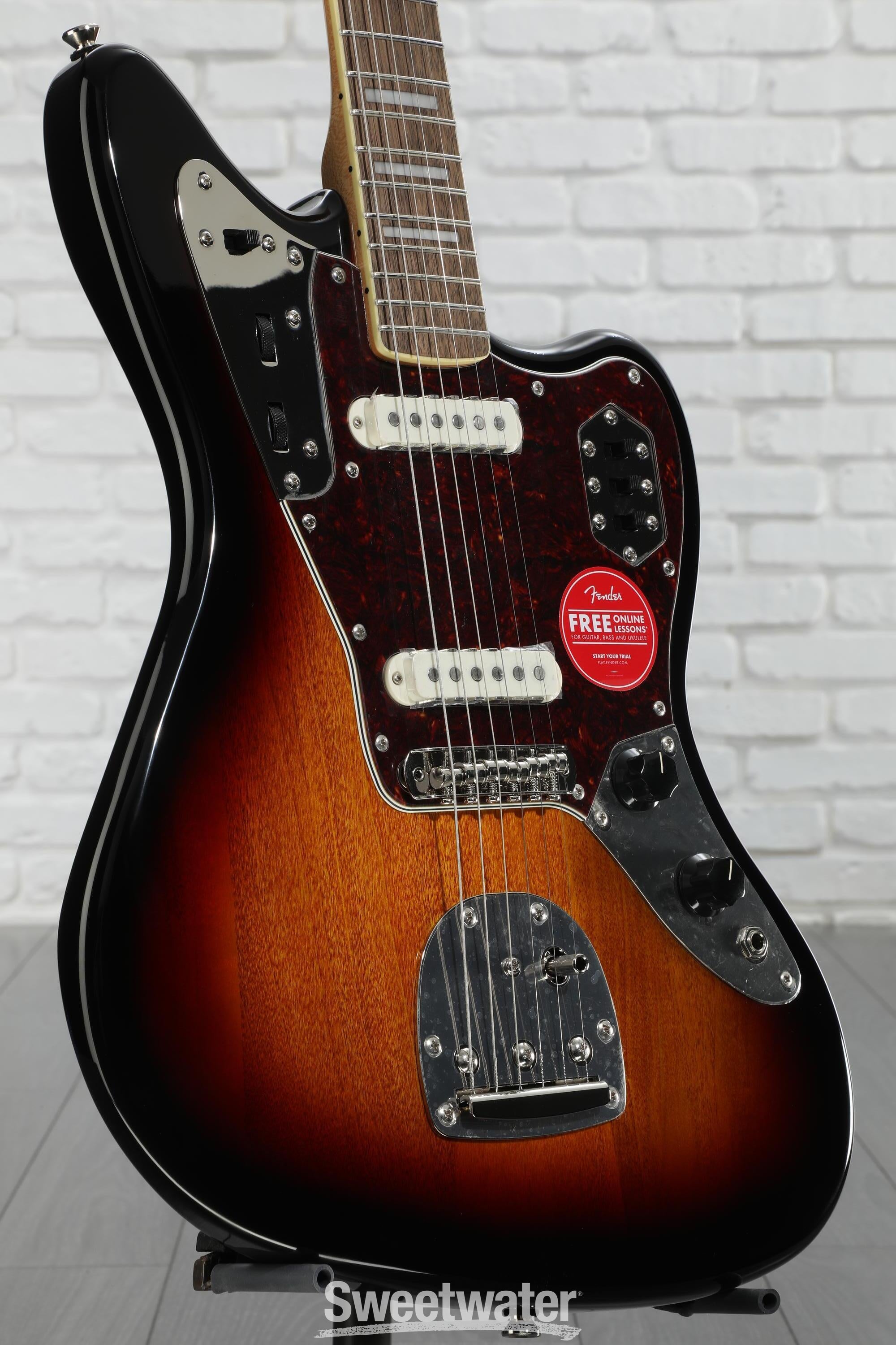 ギター SQUIER Classic Vibe 70s Jaguar 3TS Amazon.com: Squier Classic Vibe 70s Jaguar Electric Guitar