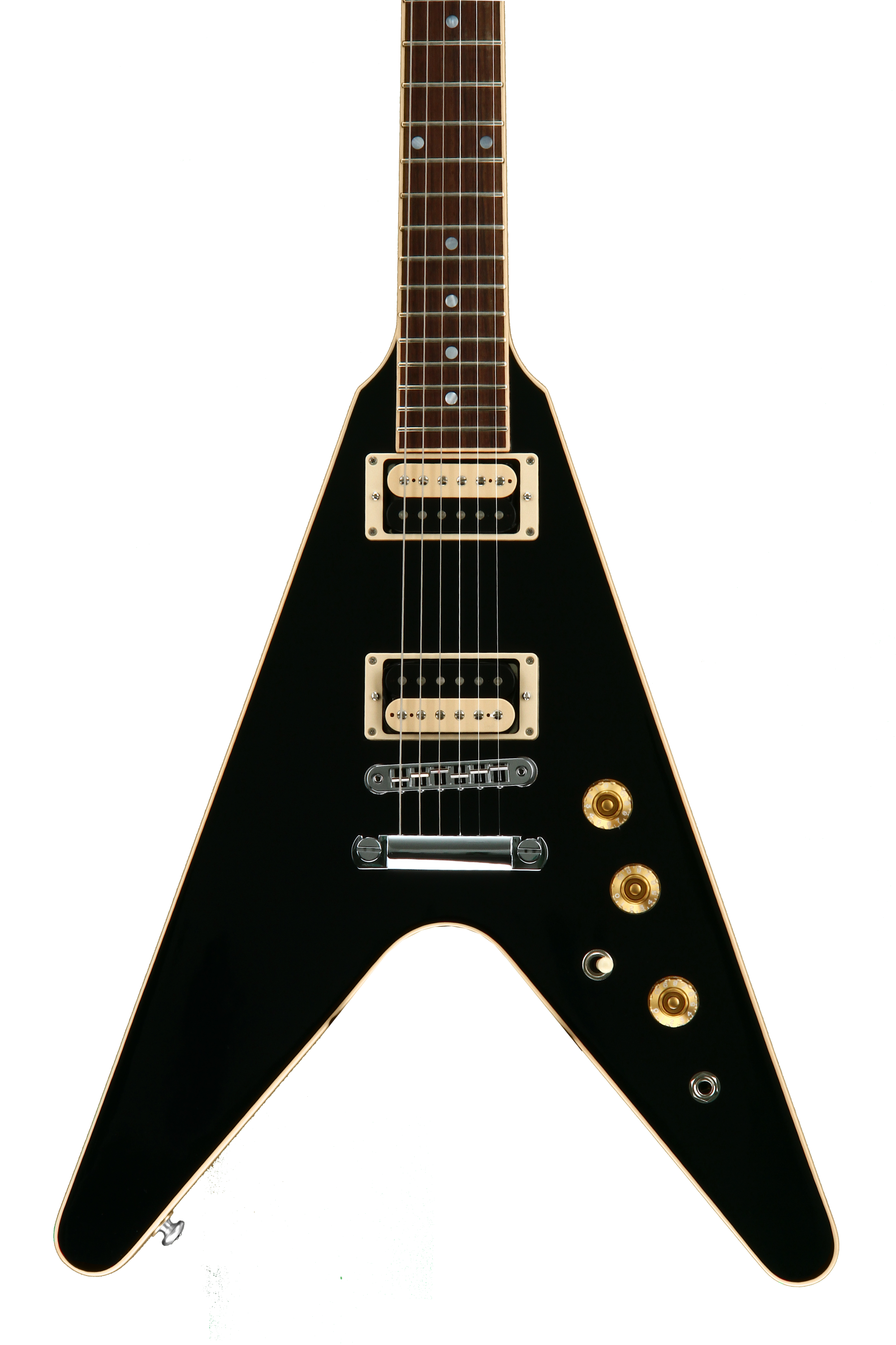 Gibson Flying V 2016, High Performance - Ebony, Chrome Hardware