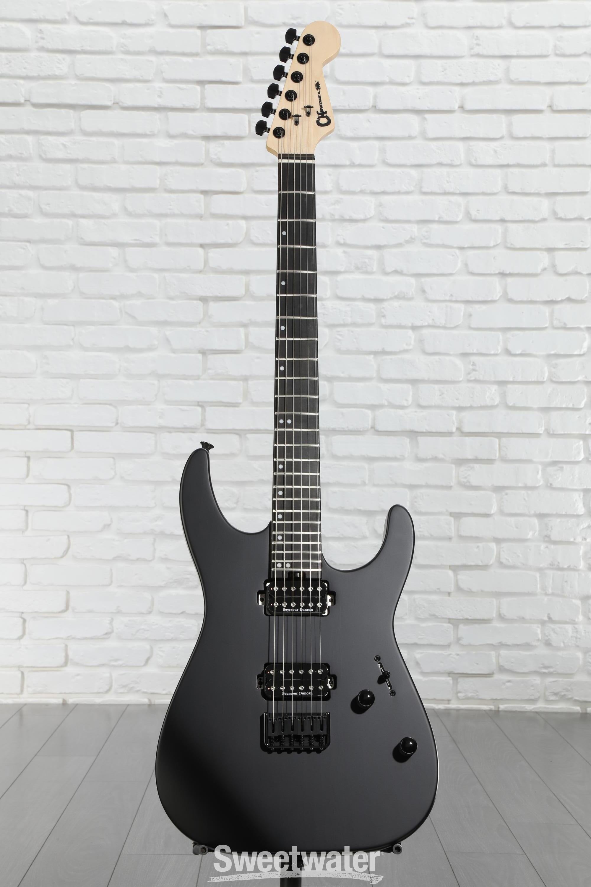 Charvel Pro-Mod DK24 HH HT Electric Guitar - Satin Black | Sweetwater