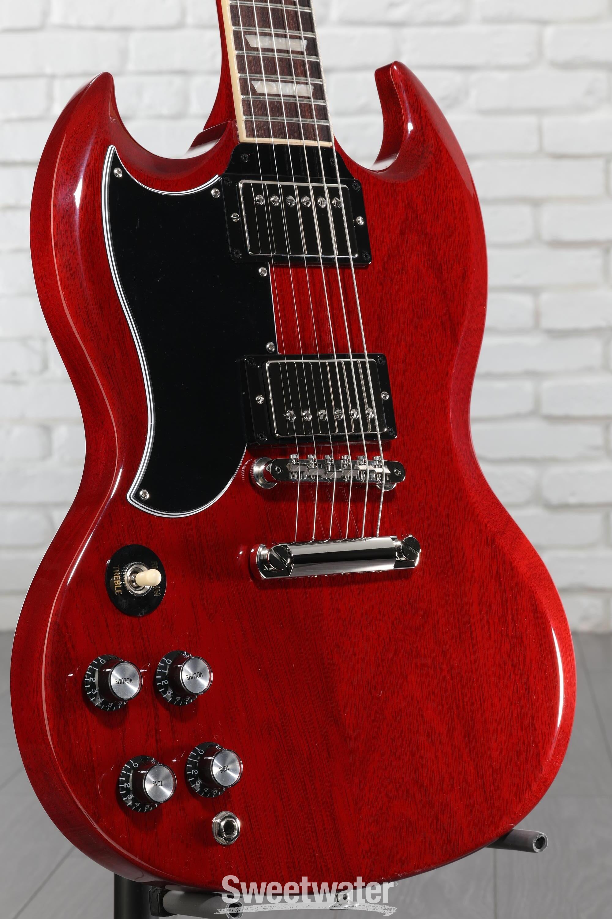 Gibson SG standard 61 サイン入り Gibson SG Standard '61 Left-handed - Vintage Cherry | Sweetwater