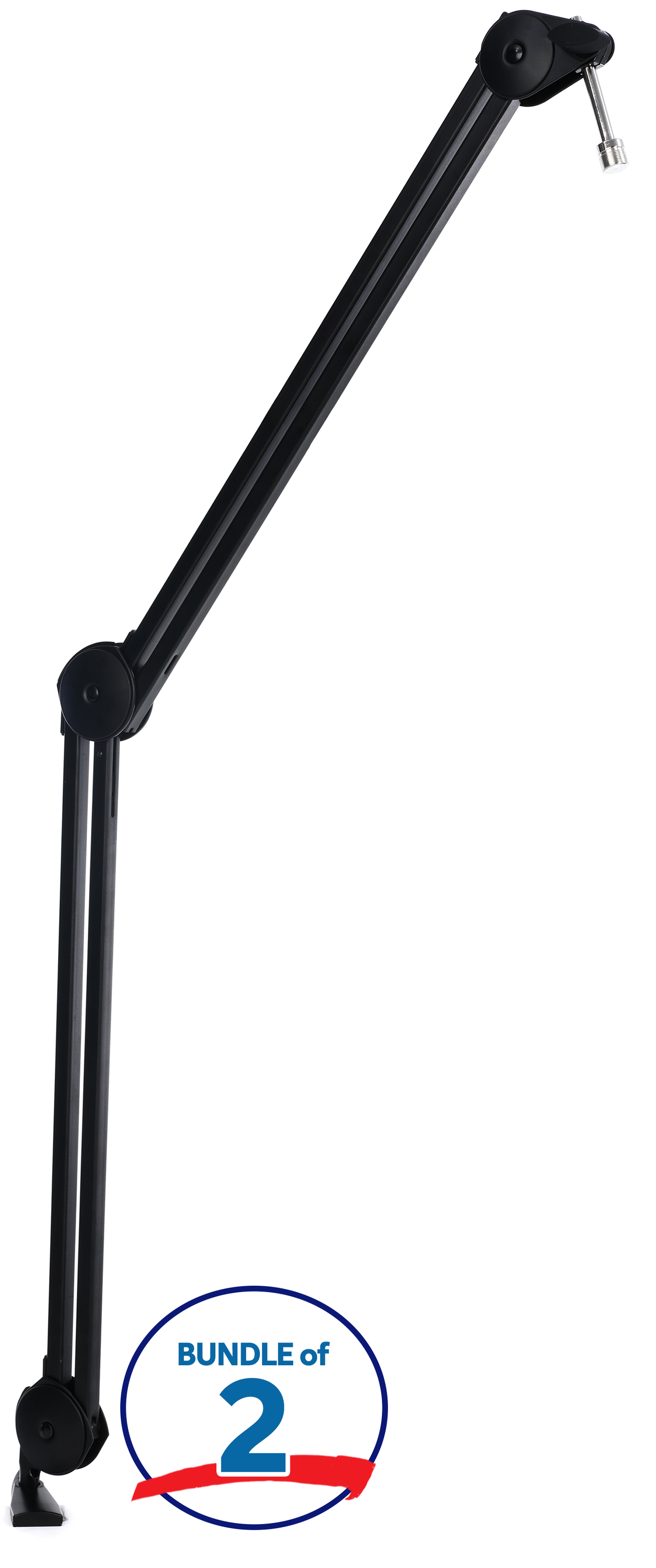 Photo of Gator Desk-mounted Broadcast Microphone Boom Arm 2-pack