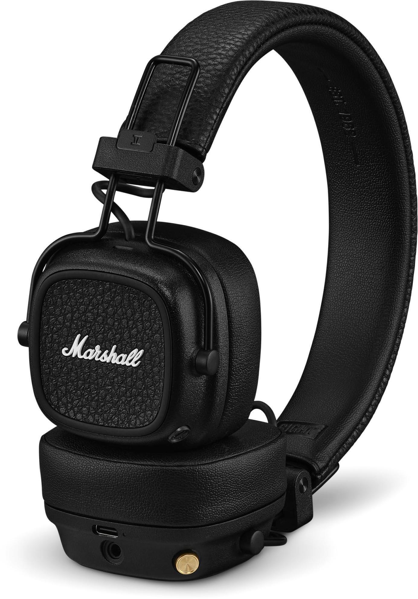 Marshall Major V Wireless Bluetooth Headphones - Black | Sweetwater