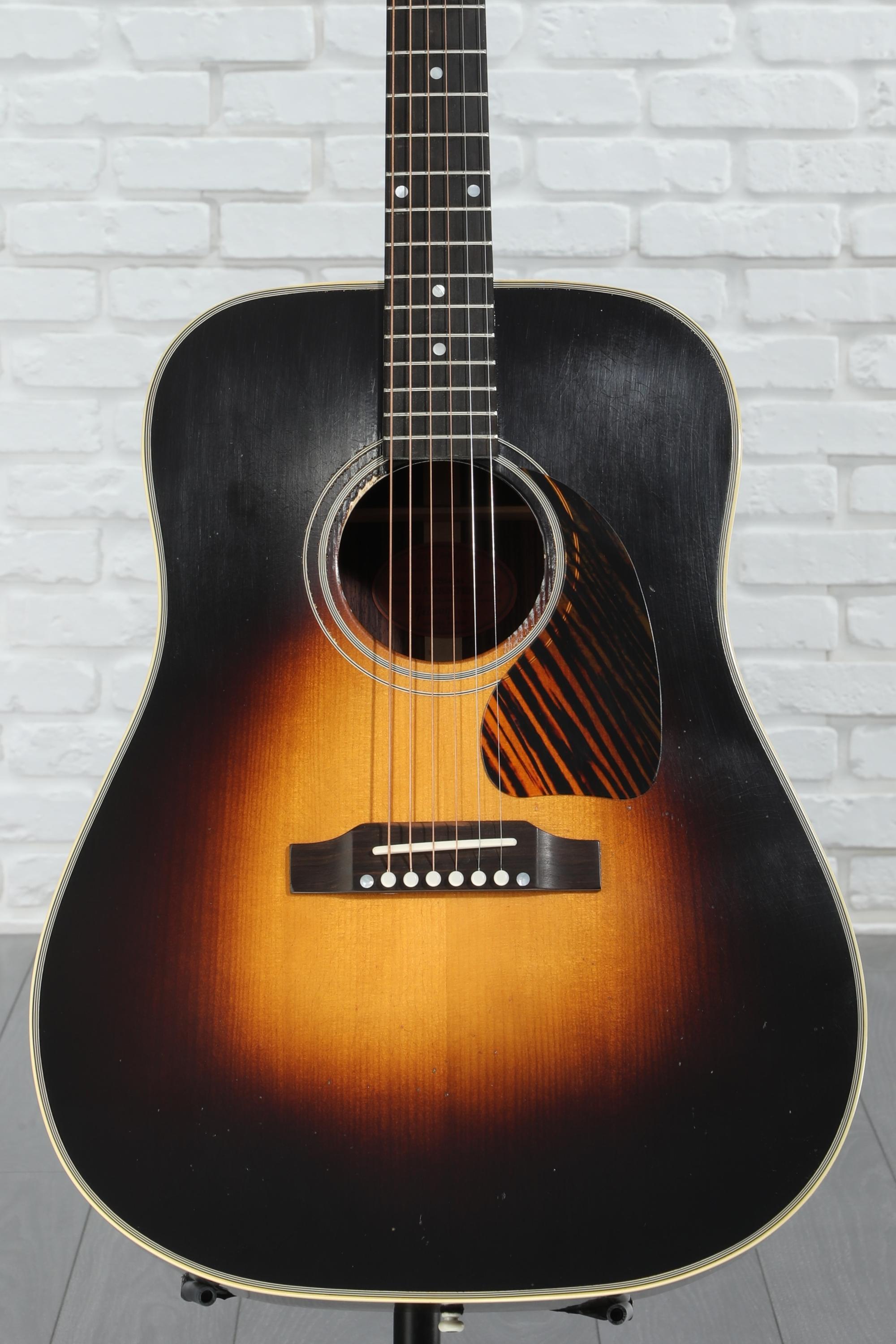 ギター Gibson j-60 Gibson Acoustic J-60 Acoustic Guitar - '30s Vintage Sunburst