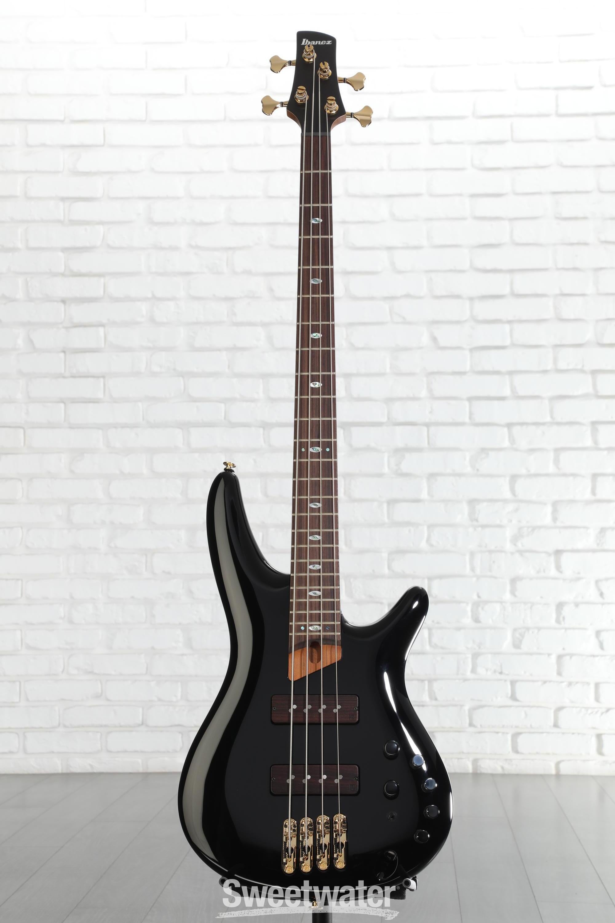 Ibanez Prestige SR3500 Bass Guitar - Black | Sweetwater