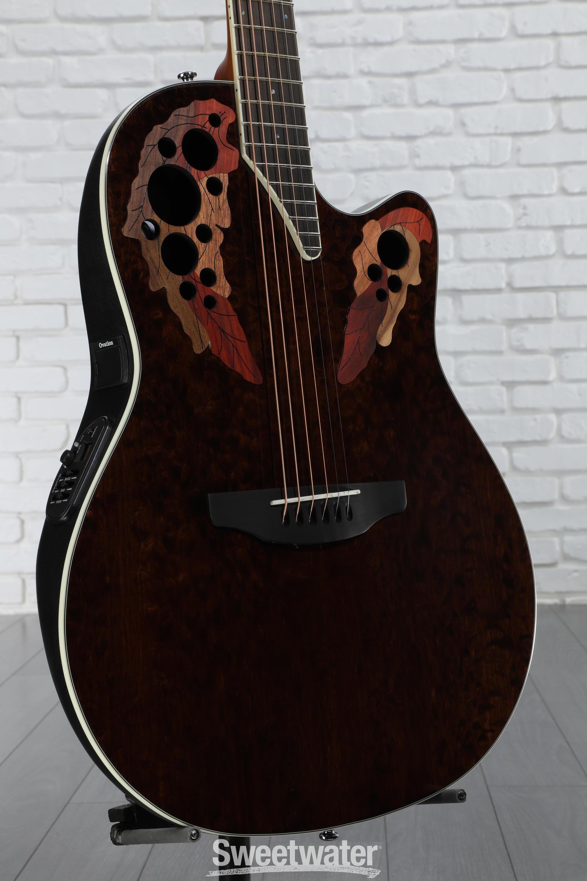 Ovation CE48P-TGE-G エレクトリックアコースティックギター美品 OVATION CE48P-TGE-G Celebrity Elite Exotic Super Shallow