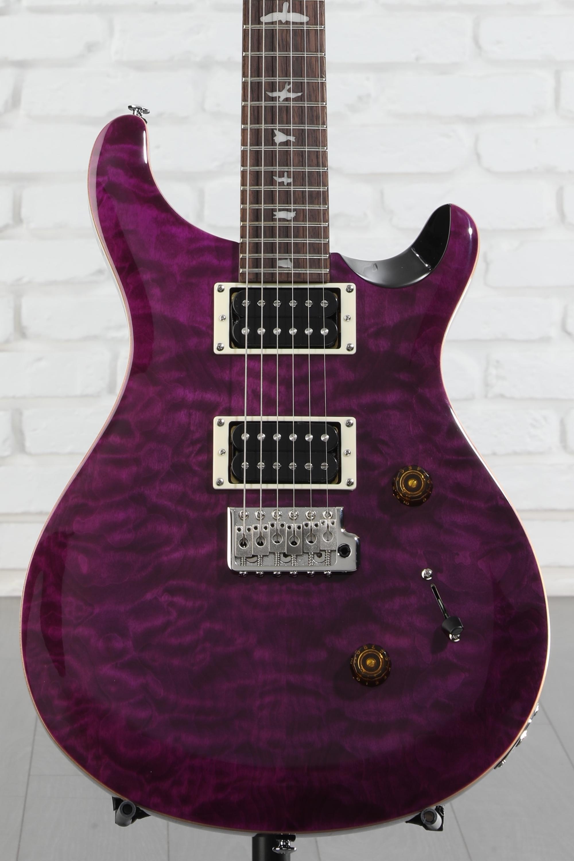 PRS SE Custom 24 Electric Guitar - Amethyst, Sweetwater