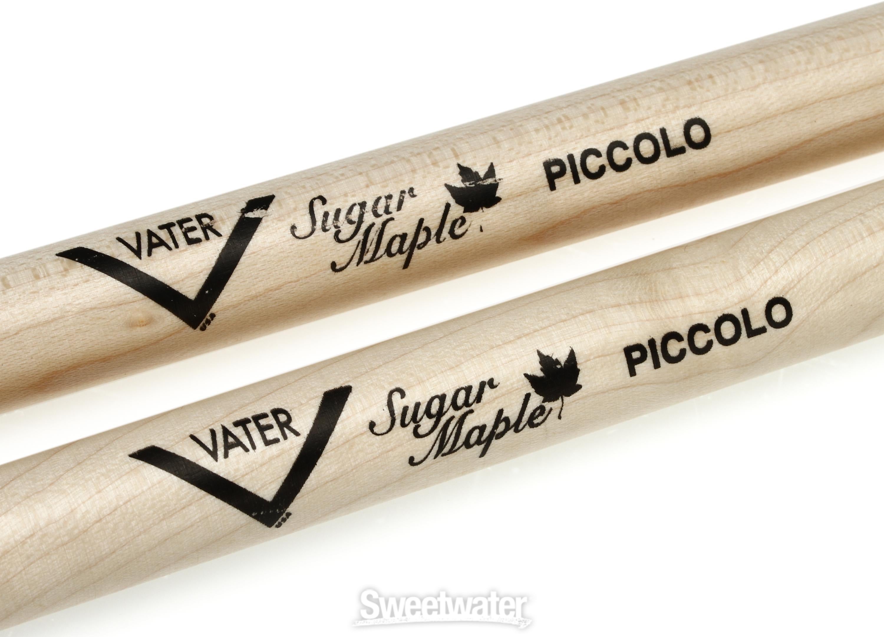 Vater Sugar Maple Drumsticks - Piccolo - Wood Tip