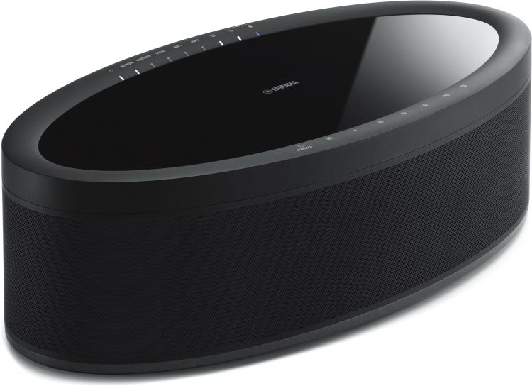 Yamaha MusicCast 50 Wireless Streaming Speaker Black Sweetwater