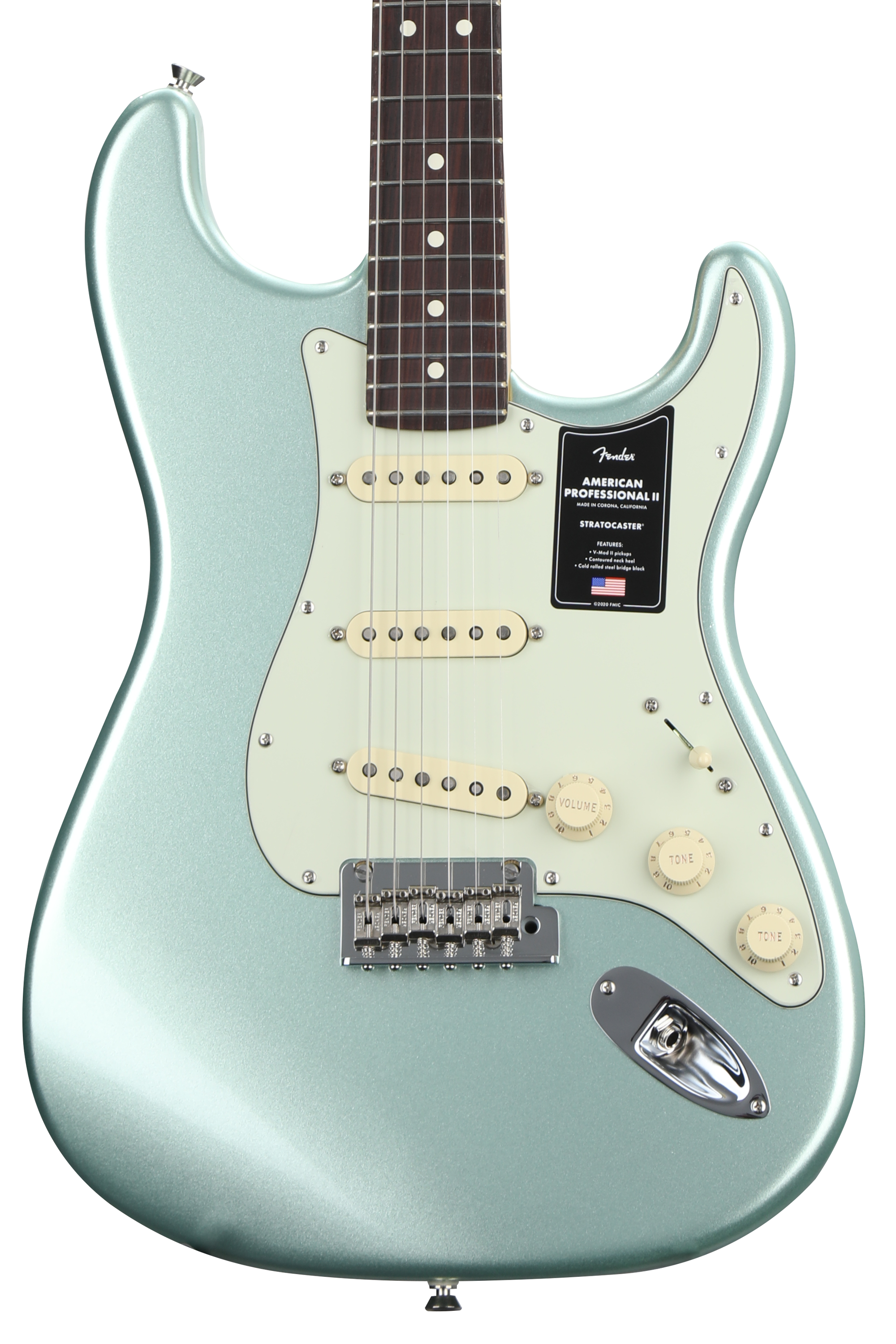 Fender American Professional II Stratocaster - Mystic Surf Green