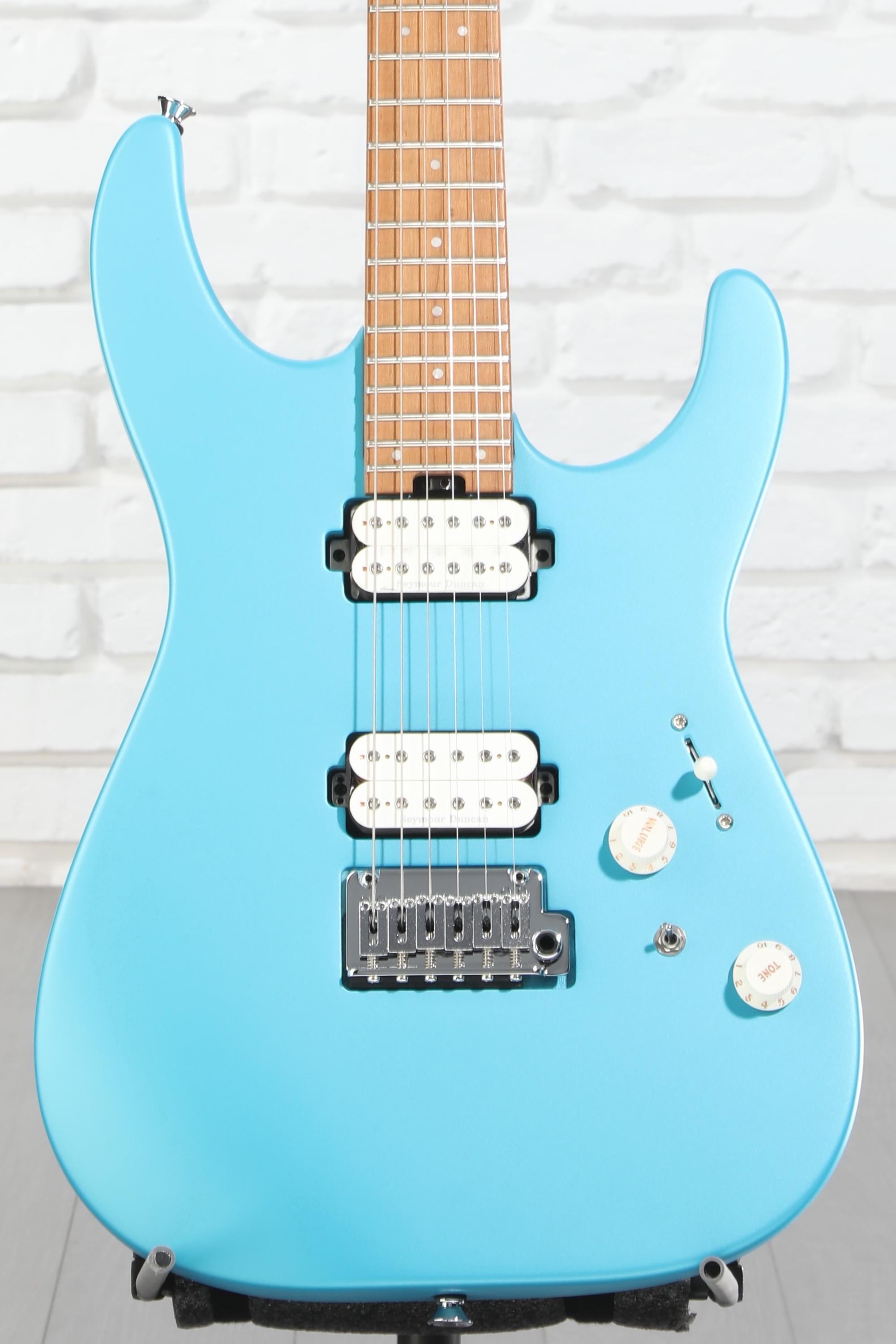 Charvel Pro-Mod DK24 HH 2PT Electric Guitar - Matte Blue