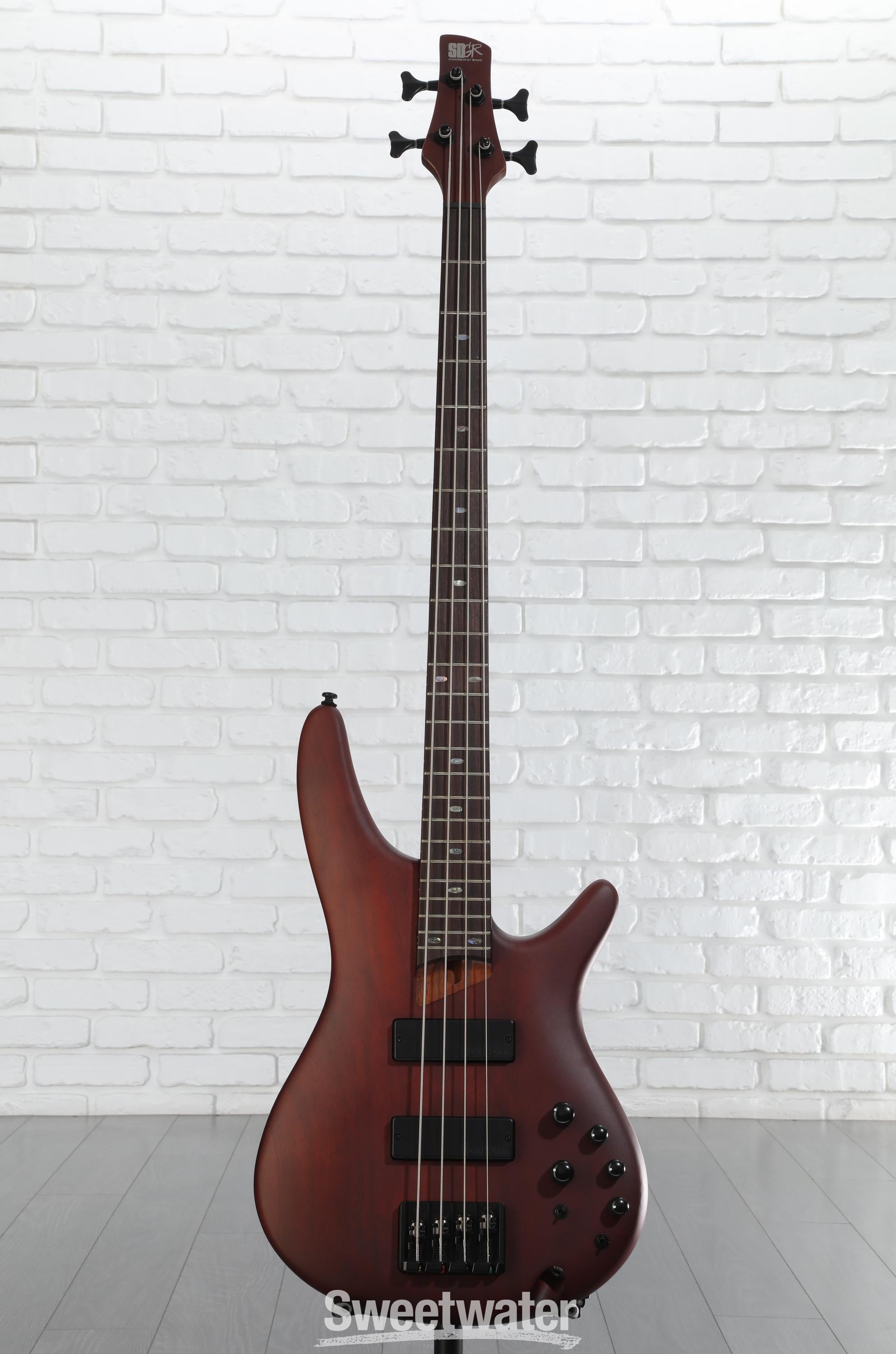 アイバニーズ　SR-500 Ibanez SR500E Bass Guitar - Brown Mahogany | Sweetwater