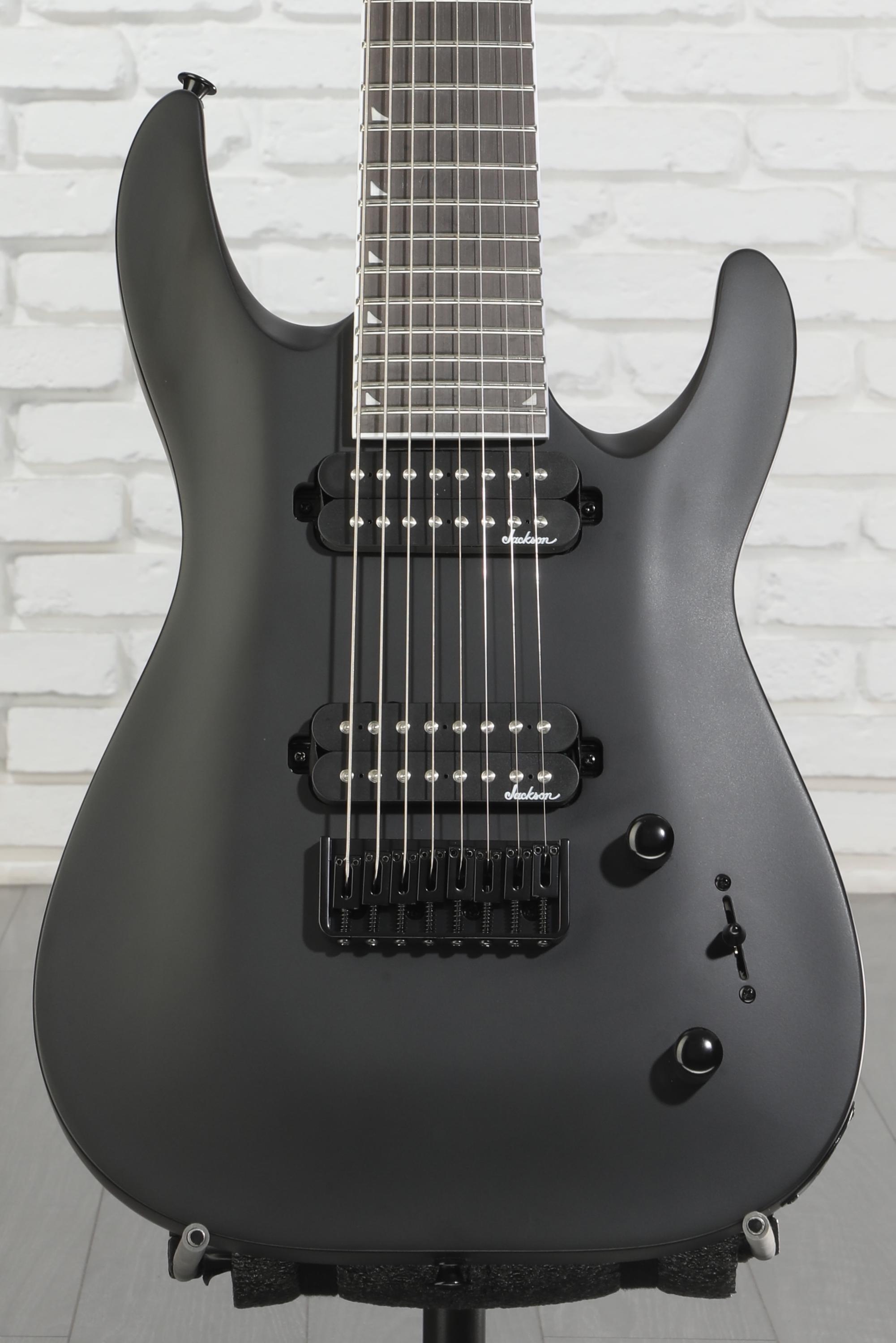 Jackson Dinky Arch Top JS32-8 DKA HT - Satin Black | Sweetwater